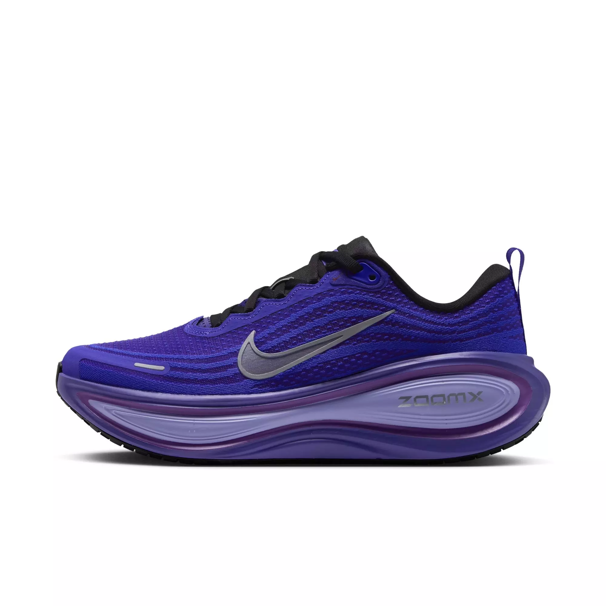 Nike Vomero Plus "Persian Violet" Women's Road Running Shoe - BLACK/METALLIC SILVER/PERSIAN VIOLET