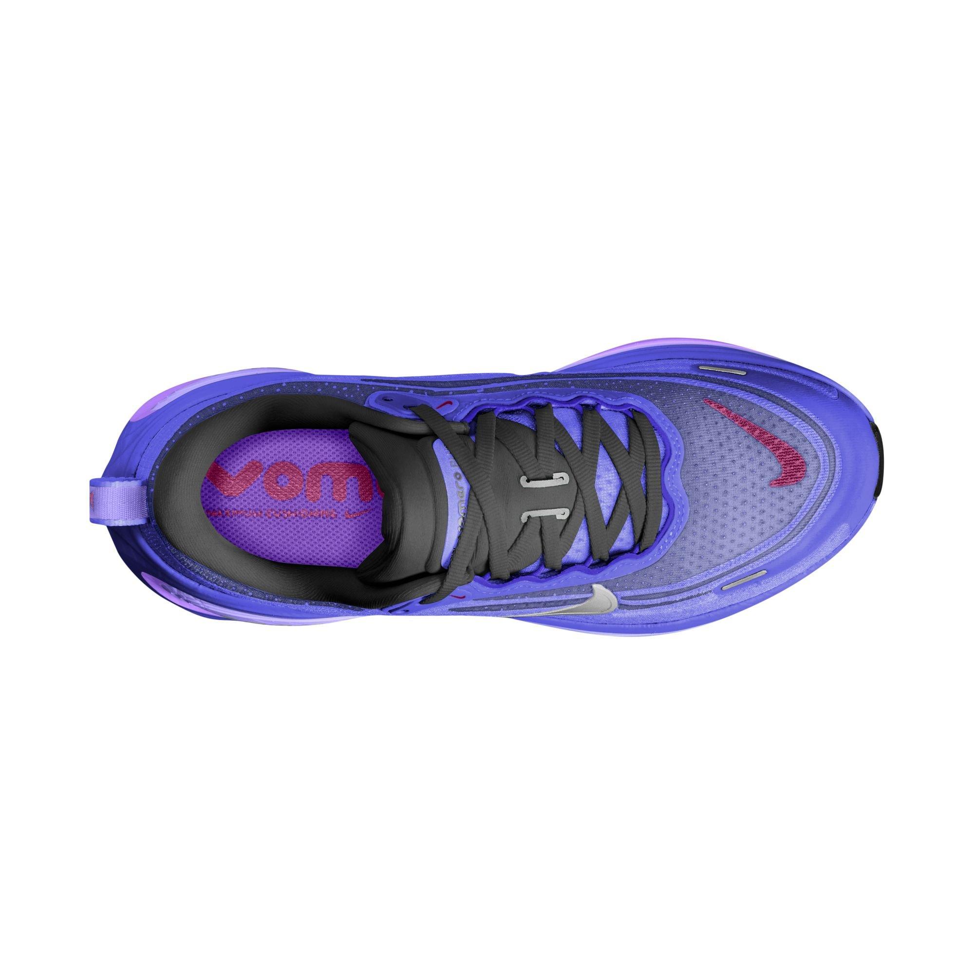 Nike Vomero Plus "Persian Violet" Women's Road Running Shoe - BLACK/METALLIC SILVER/PERSIAN VIOLET