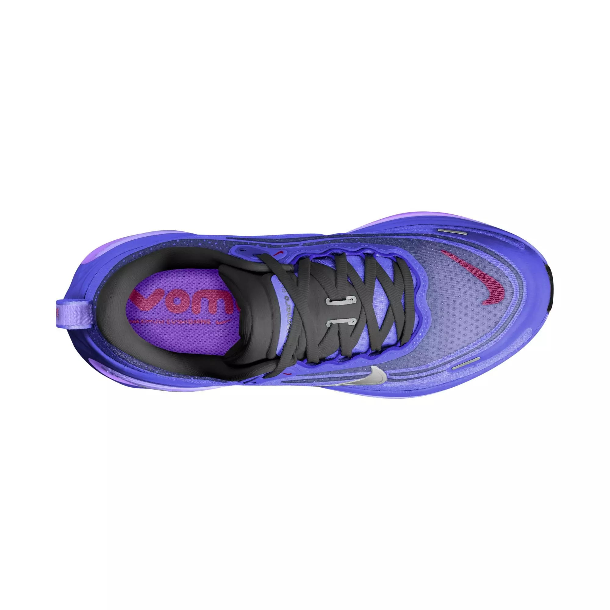 Nike Vomero Plus "Persian Violet" Women's Road Running Shoe - BLACK/METALLIC SILVER/PERSIAN VIOLET