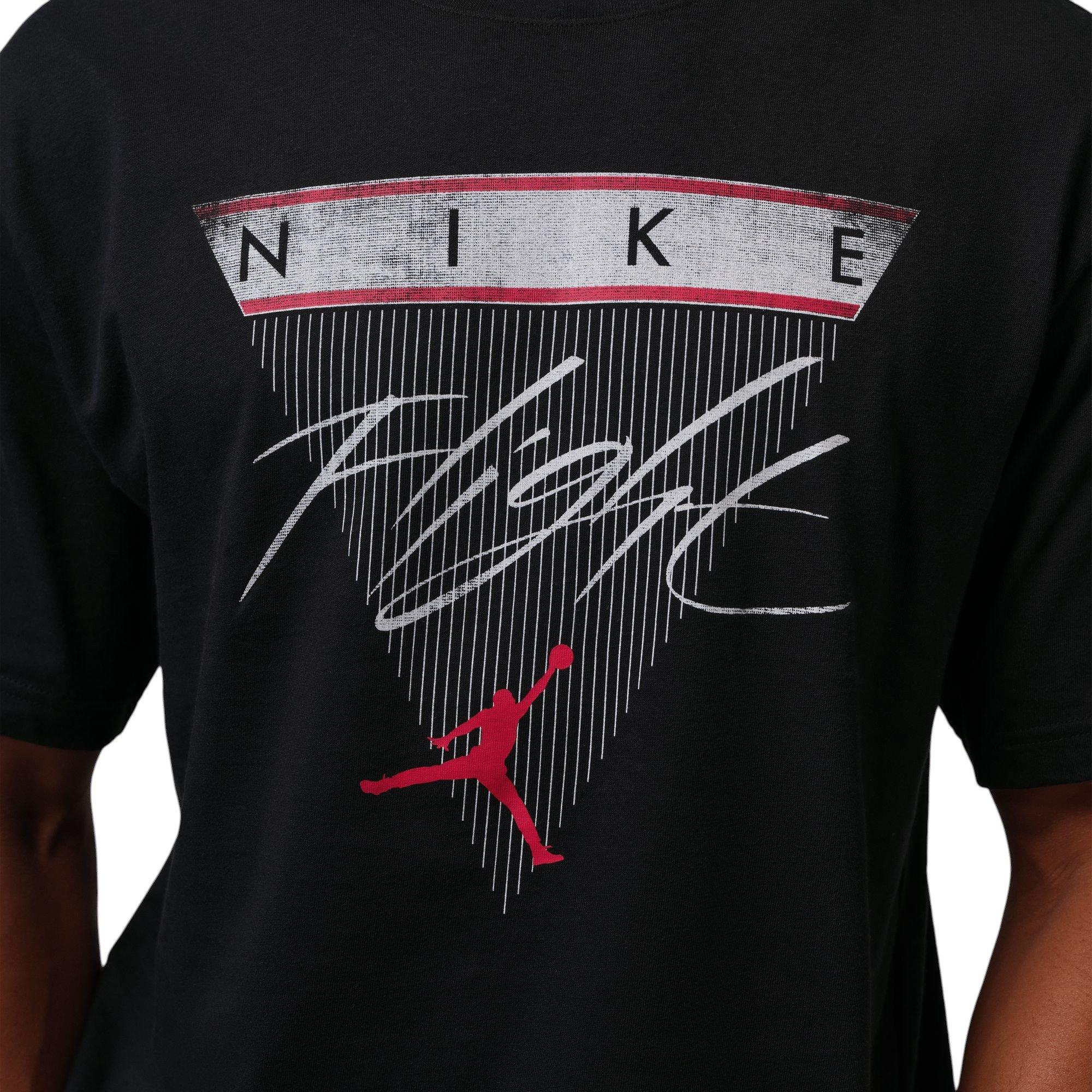Jordan Flight Graphic Men's Tee - BLACK