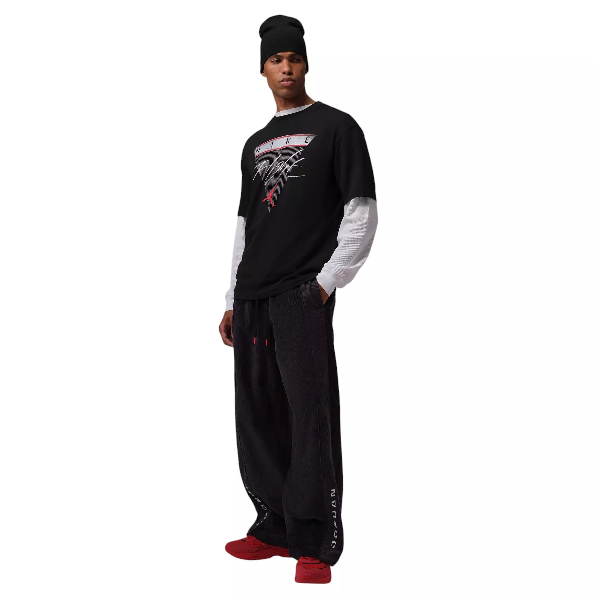 Jordan Flight Graphic Men's Tee - BLACK