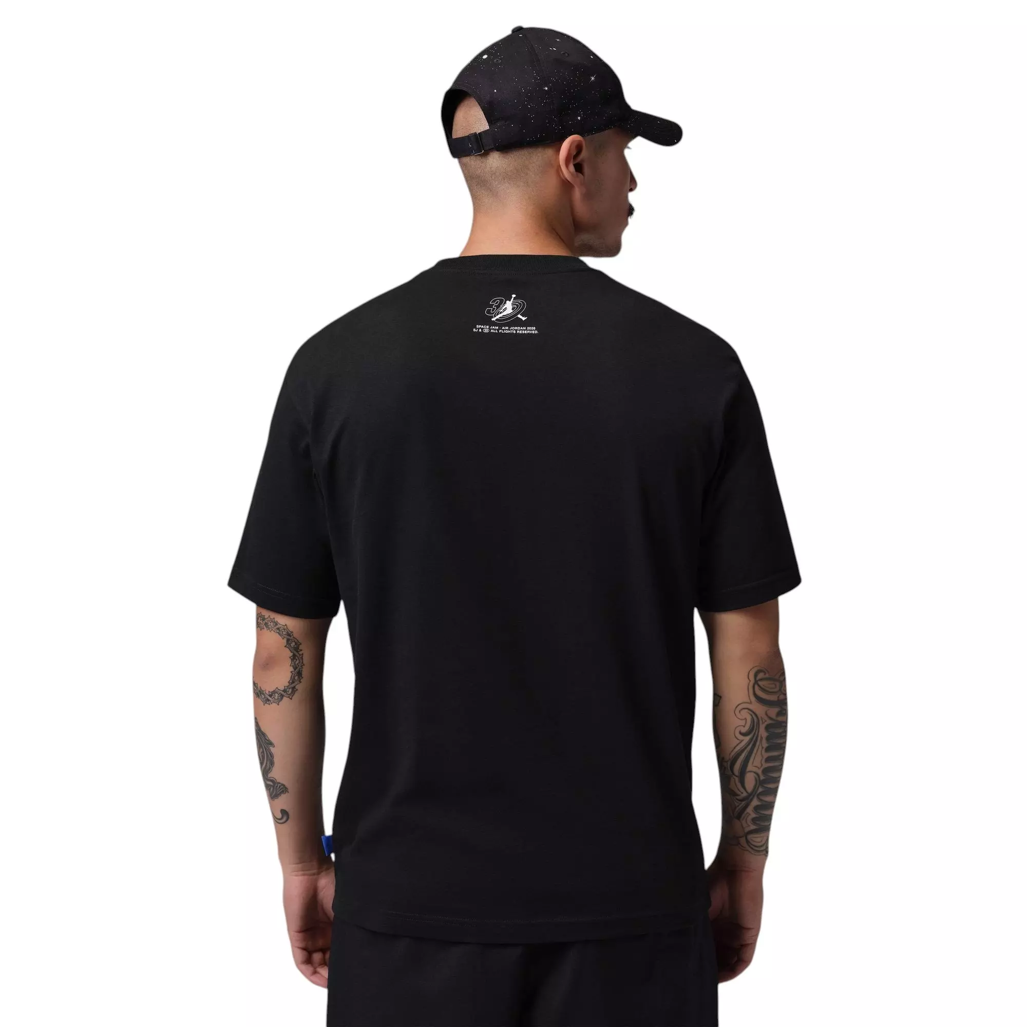Jordan Brooklyn Bugs Bunny "Space Jam" Men's Crew-Neck Tee - BLACK