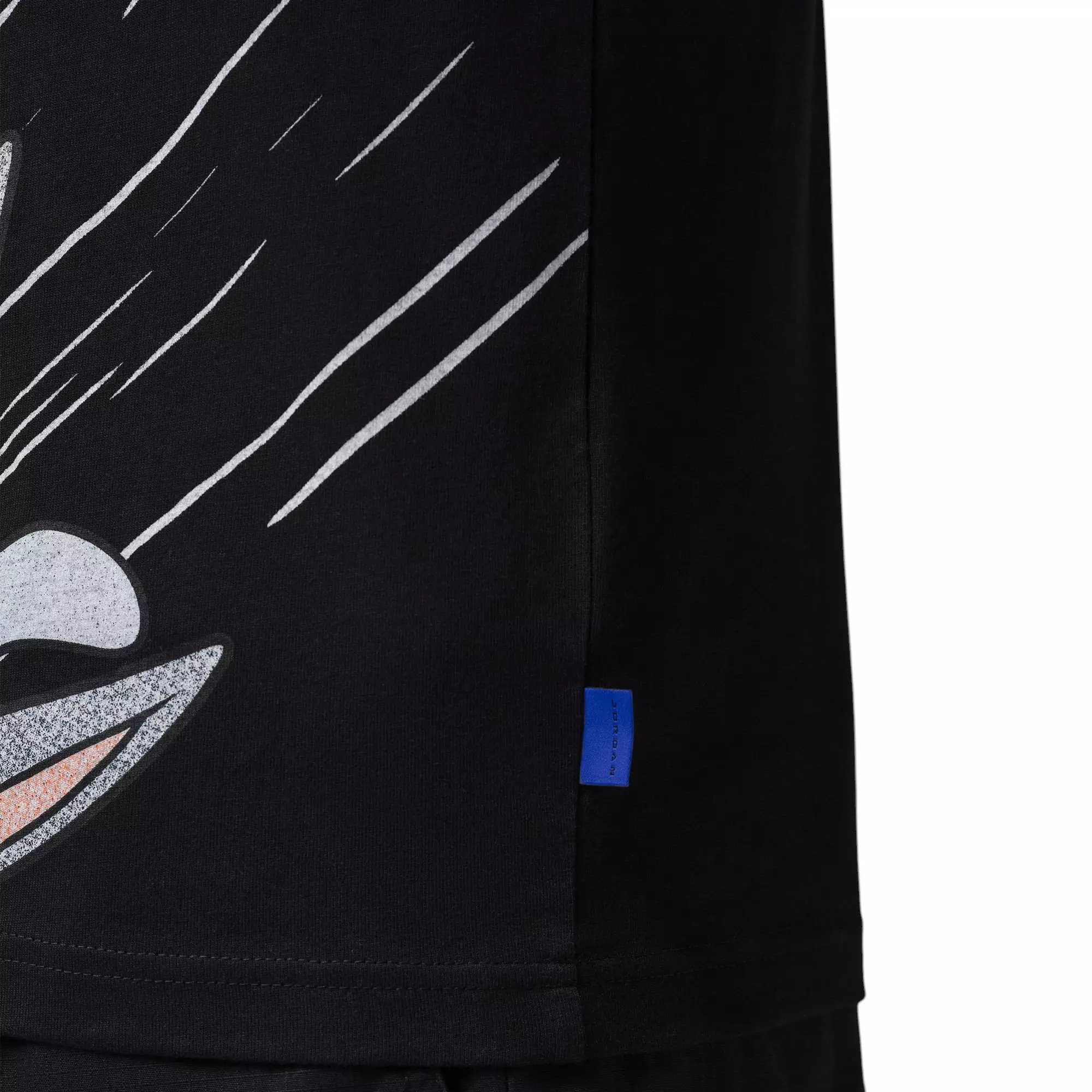 Jordan Brooklyn Bugs Bunny "Space Jam" Men's Crew-Neck Tee - BLACK