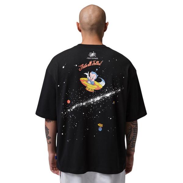 Jordan Flight Vault 1996 "Space Jam" Men's Crew-Neck Tee - BLACK