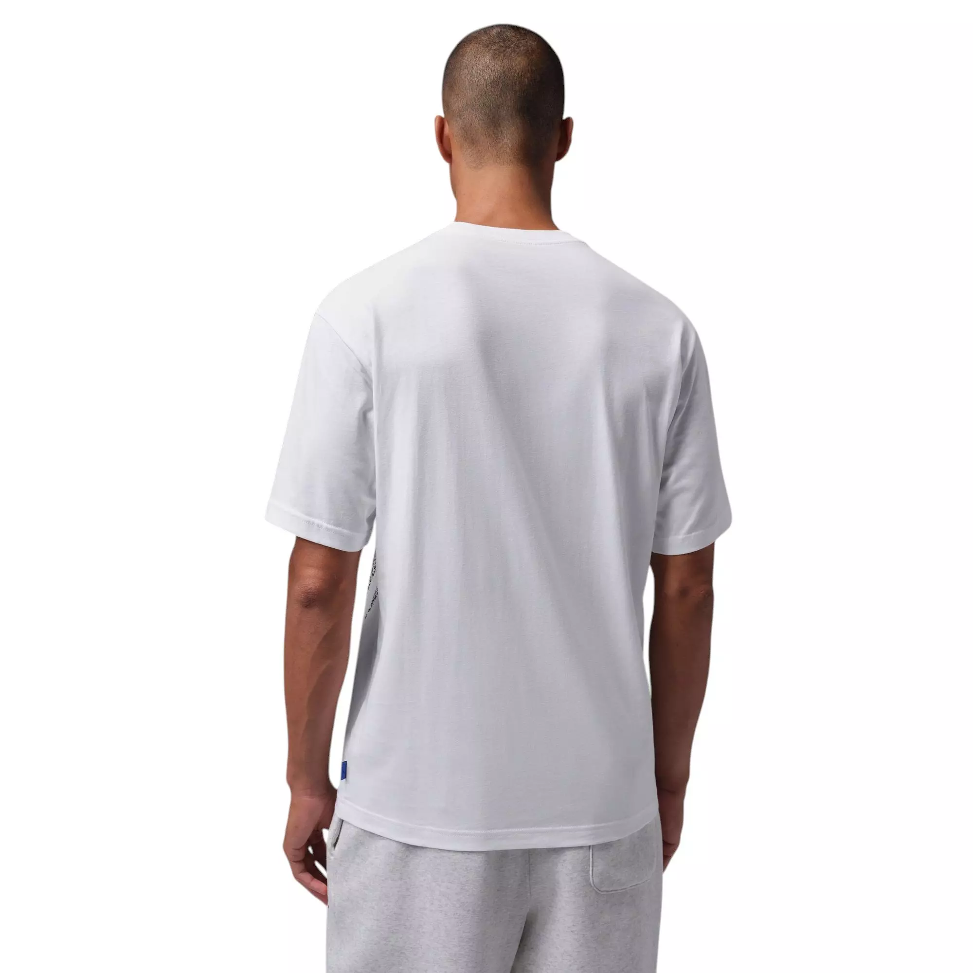 Jordan Brooklyn "Space Jam" Bugs Bunny Men's Crew-Neck Tee - WHITE