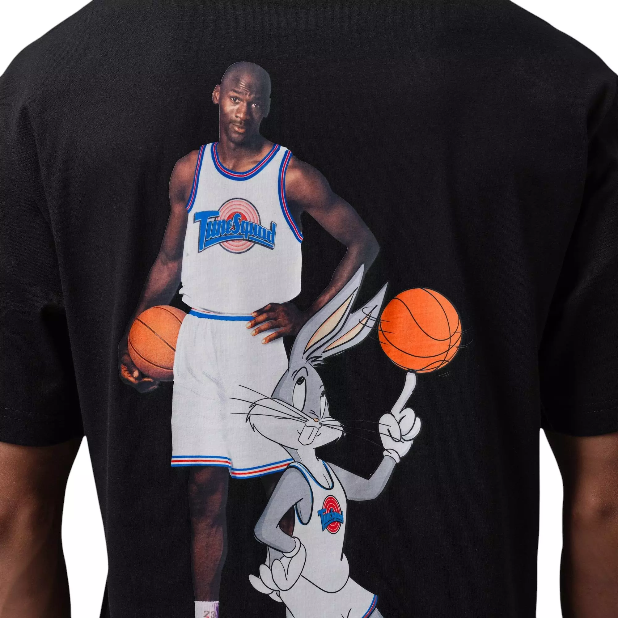Jordan Brooklyn "Space Jam" Men's Crew-Neck Tee - BLACK