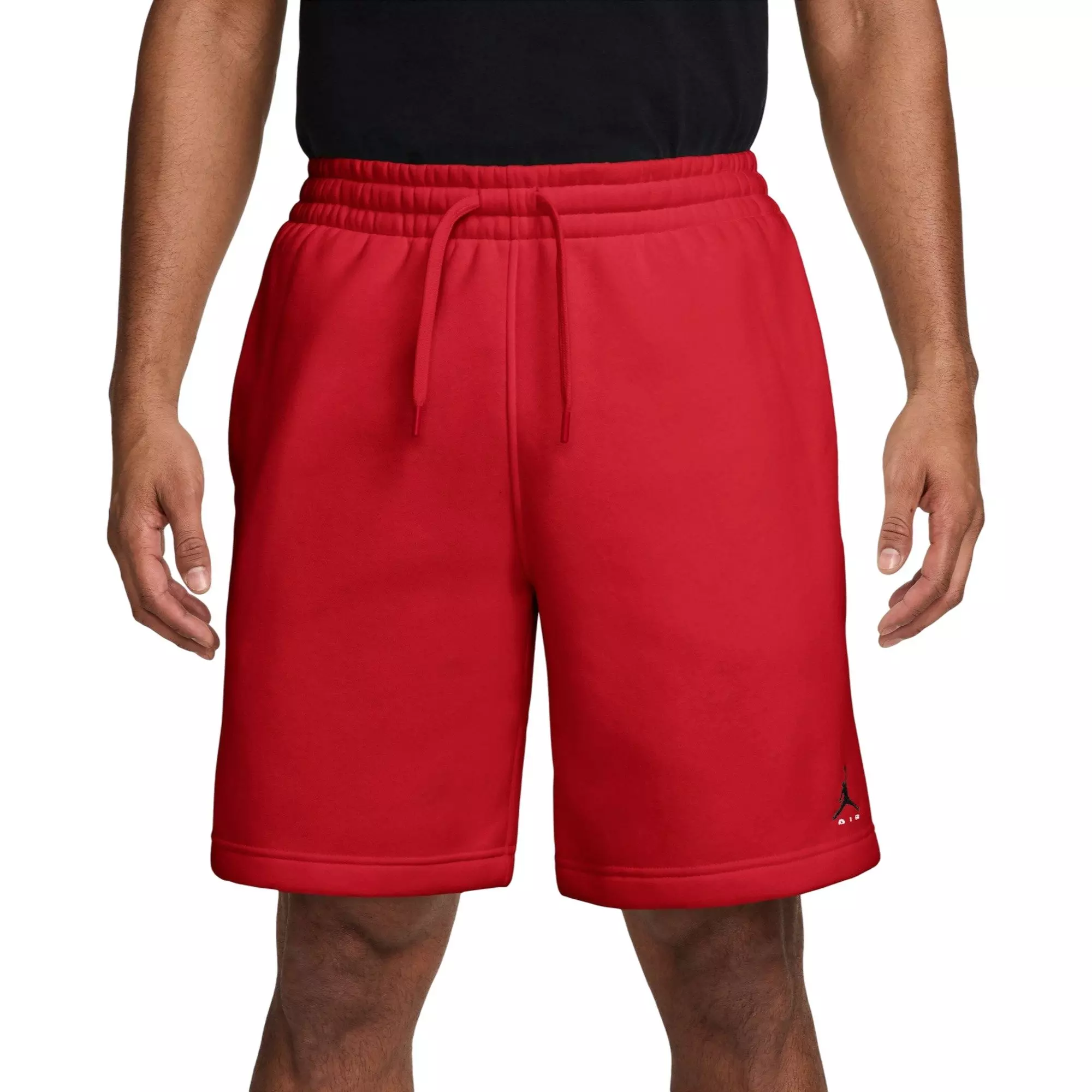 Jordan Men's Brooklyn Fleece 9" Shorts - Red - RED