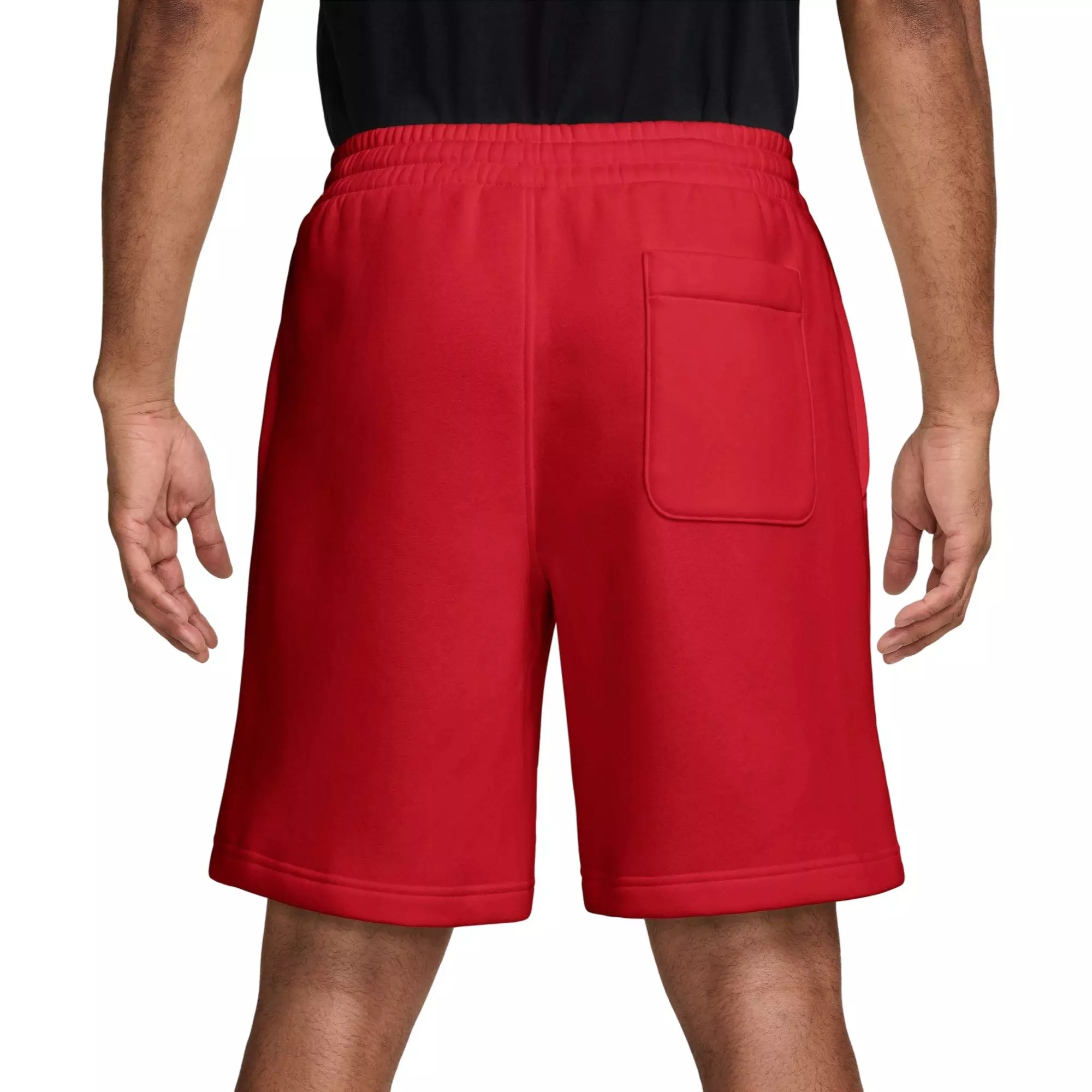 Jordan Men's Brooklyn Fleece 9" Shorts - Red - RED
