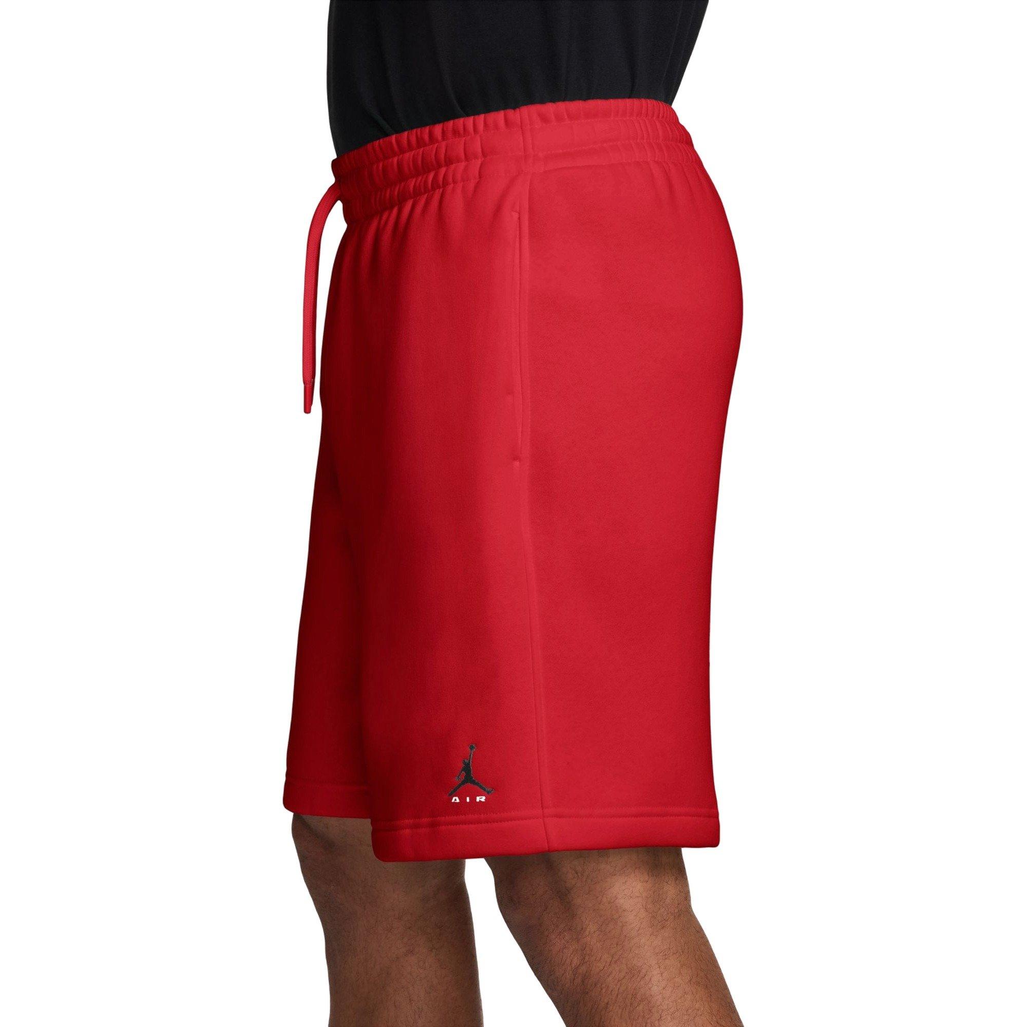 Jordan Men's Brooklyn Fleece 9" Shorts - Red - RED
