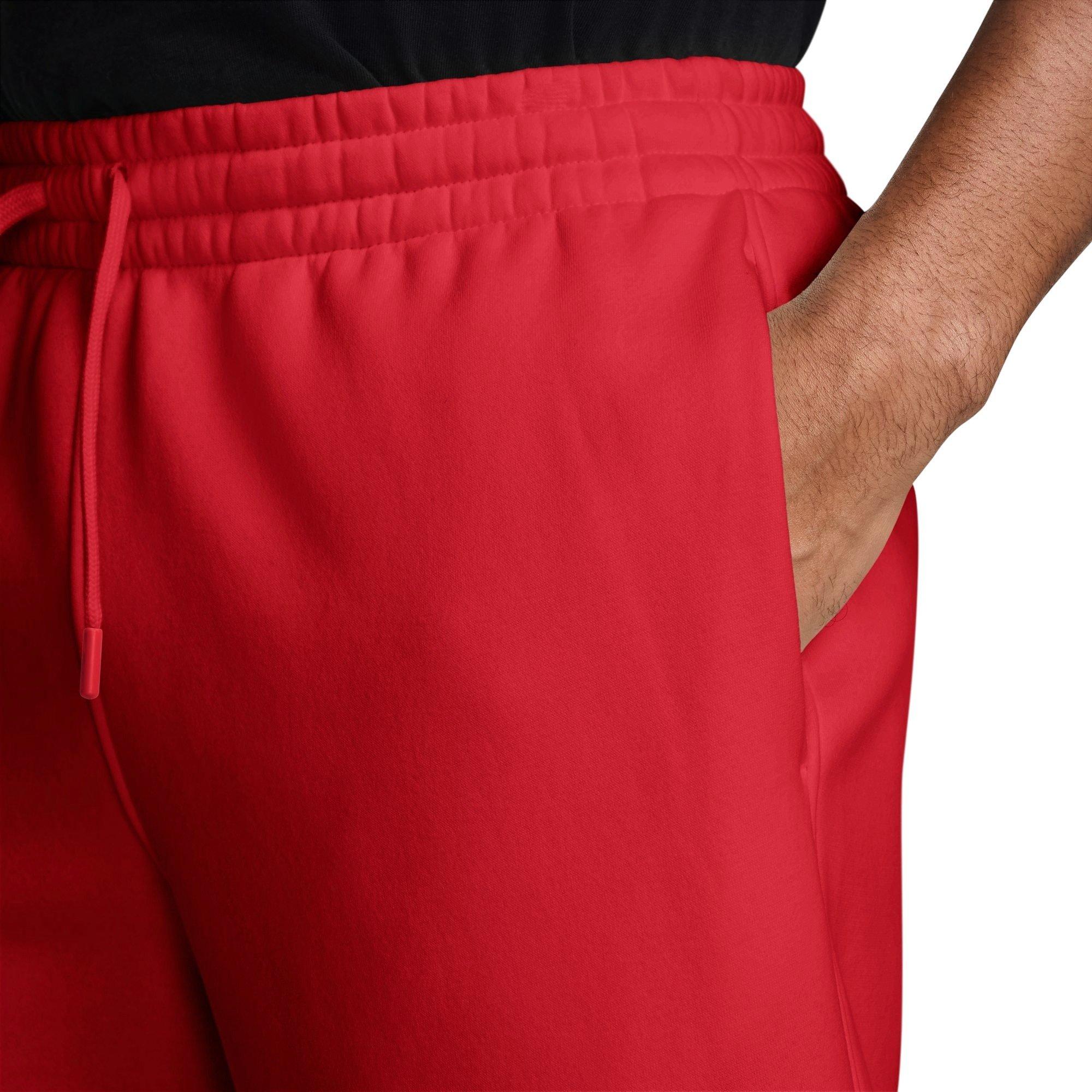 Jordan Men's Brooklyn Fleece 9" Shorts - Red - RED