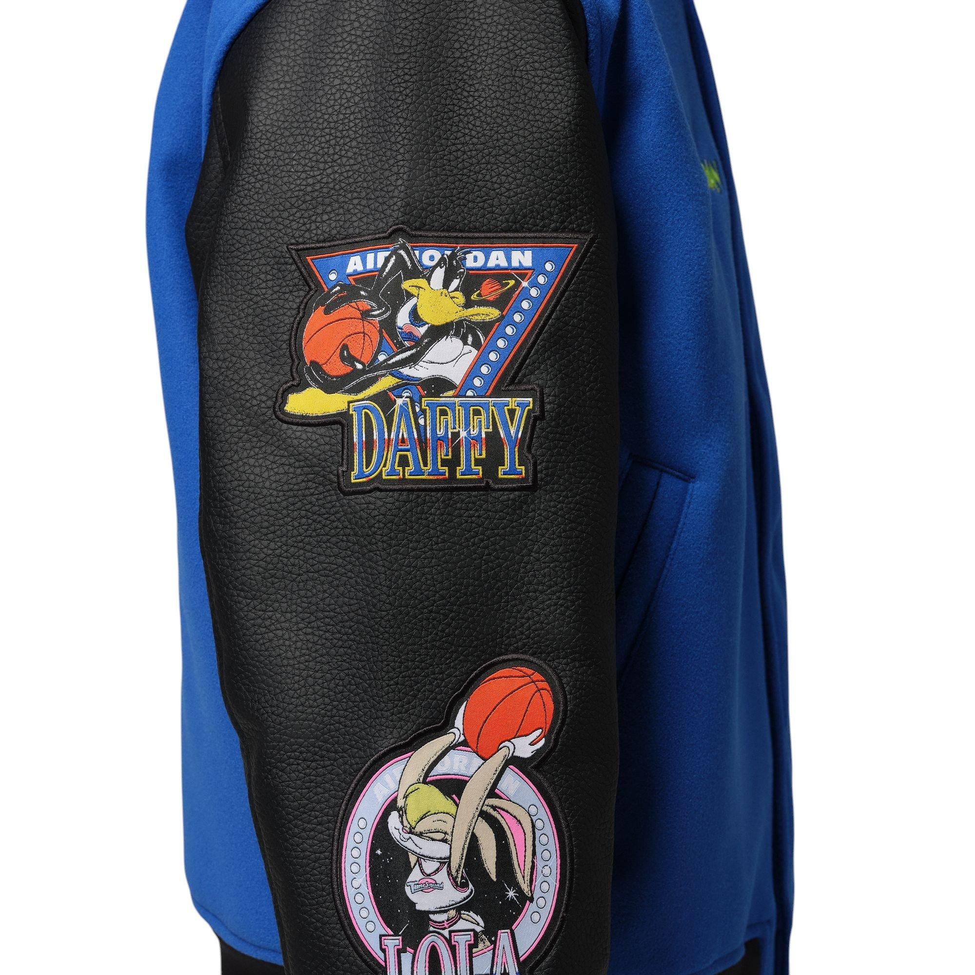 Jordan Flight Varsity "Space Jam" Men's Jacket - ROYAL/BLACK