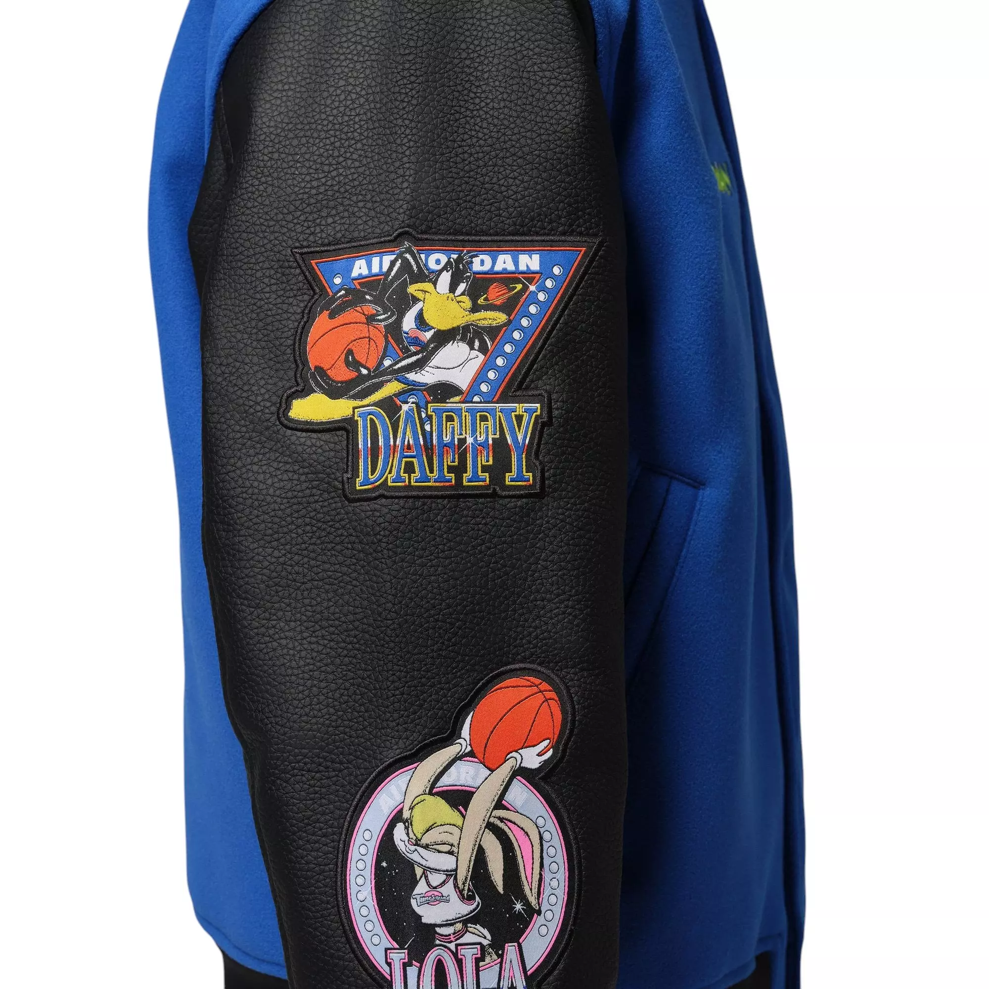Jordan Flight Varsity "Space Jam" Men's Jacket - ROYAL/BLACK