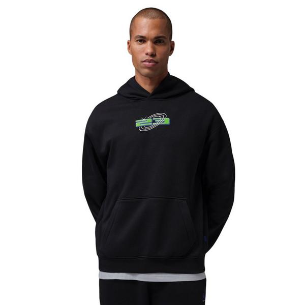 Jordan Brooklyn "Space Jam" Men's Fleece Pullover Hoodie - BLACK