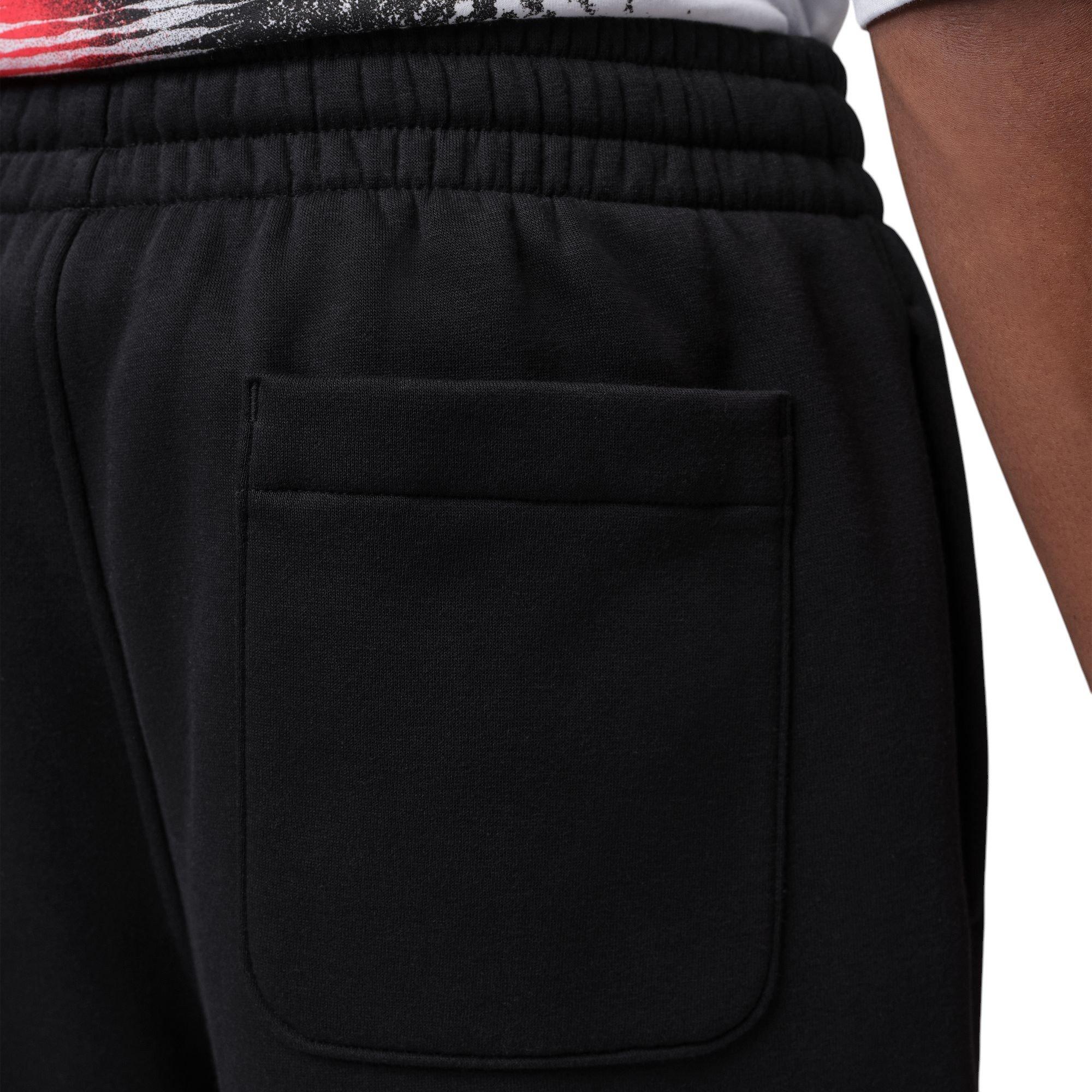 Jordan Brooklyn "Space Jam" Men's Cuffed Fleece Pants - BLACK