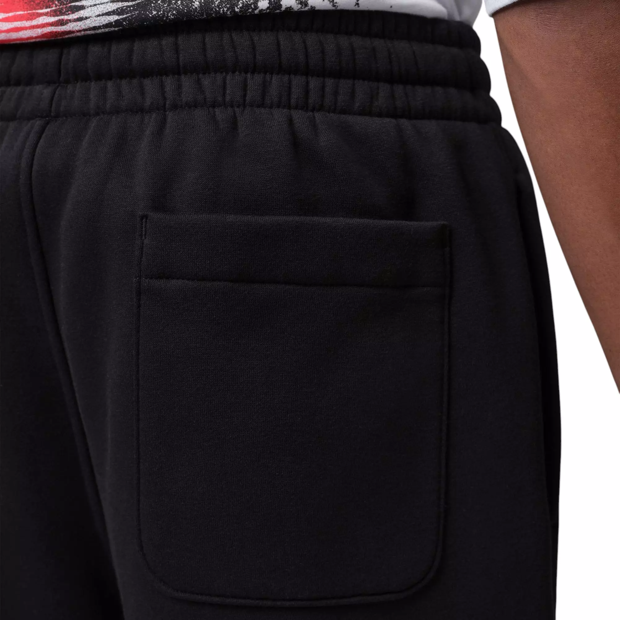 Jordan Brooklyn "Space Jam" Men's Cuffed Fleece Pants - BLACK
