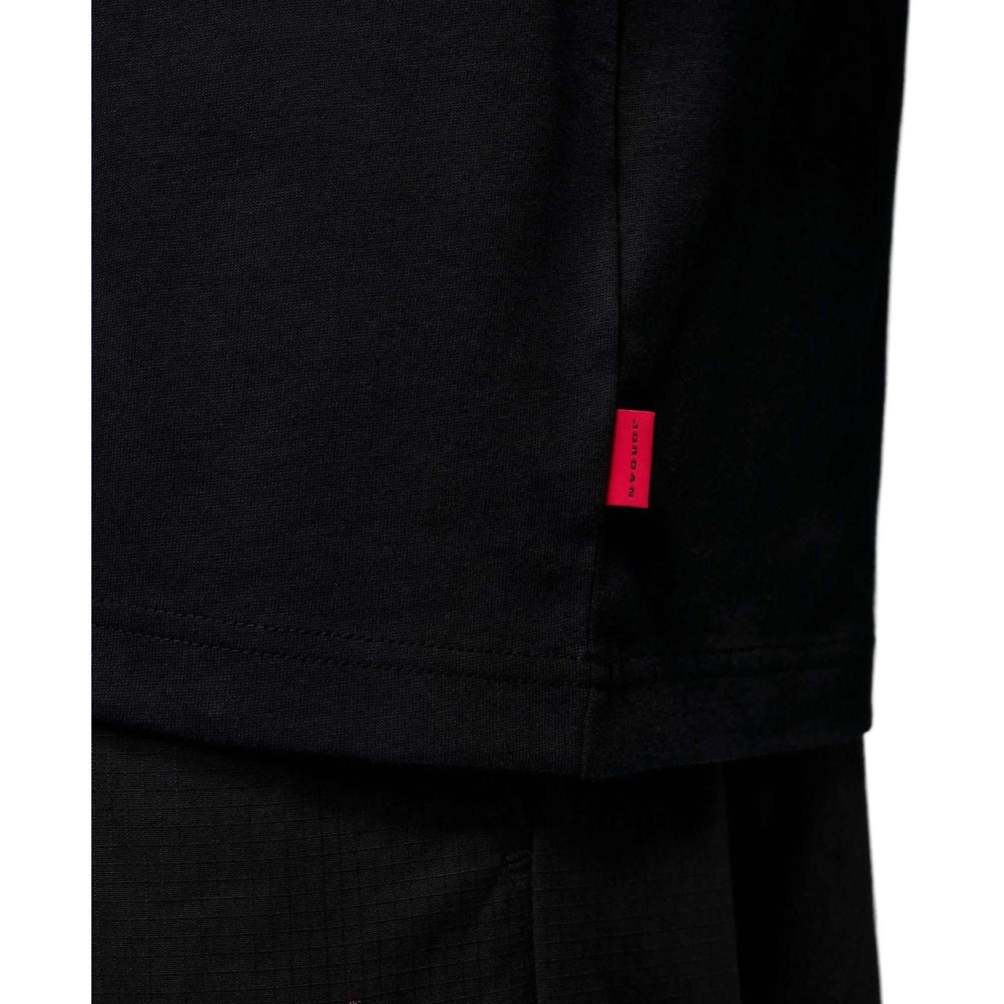 Jordan Men's Air Brooklyn Jumpman Tee - BLACK/RED
