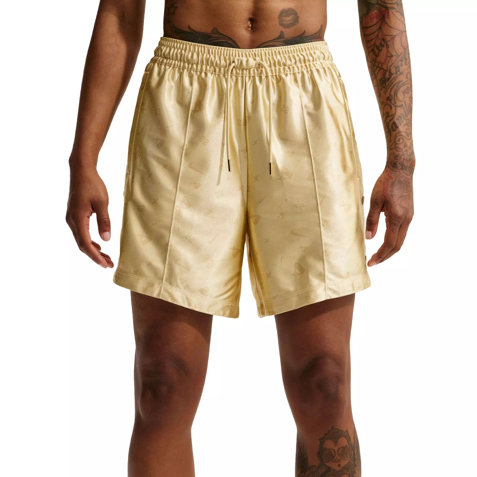 Nike A'ja Wilson "Gold Standard" Women's Dri-FIT Basketball Short - TEAM GOLD/WHEAT GRASS