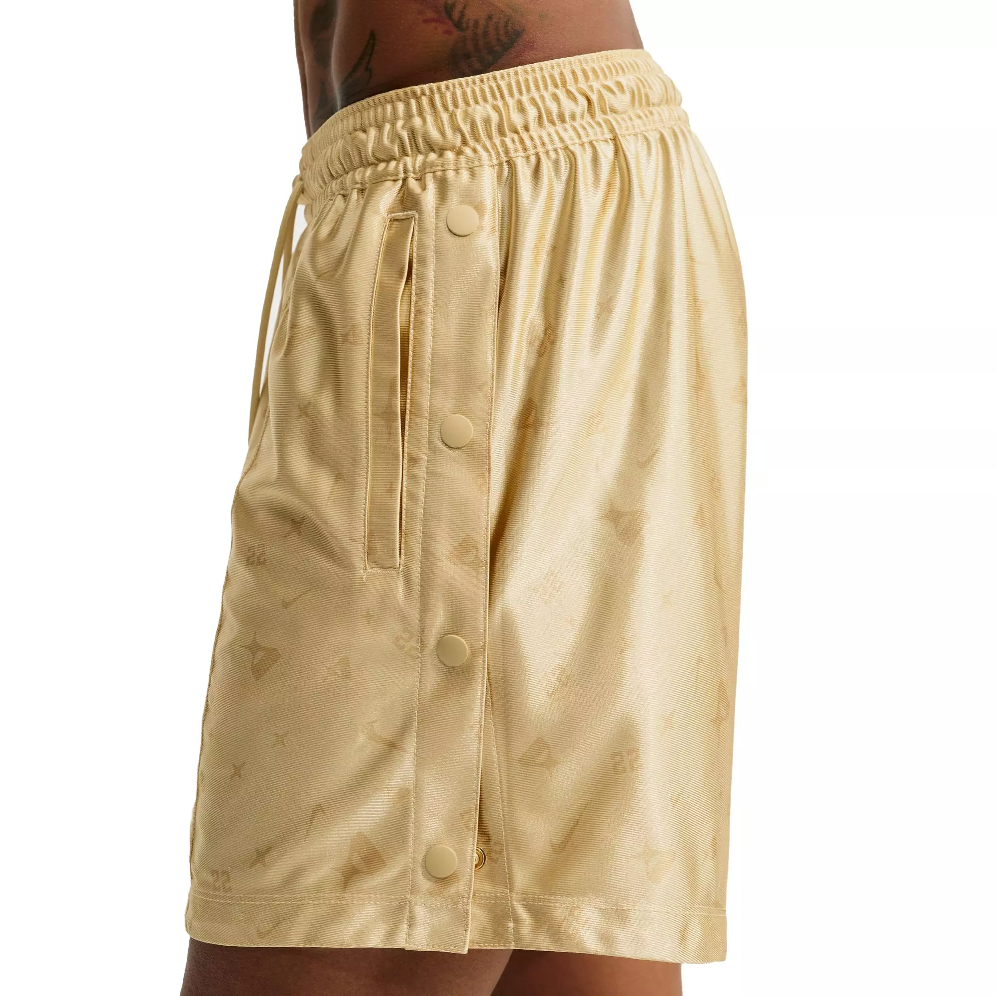 Nike A'ja Wilson "Gold Standard" Women's Dri-FIT Basketball Short - TEAM GOLD/WHEAT GRASS