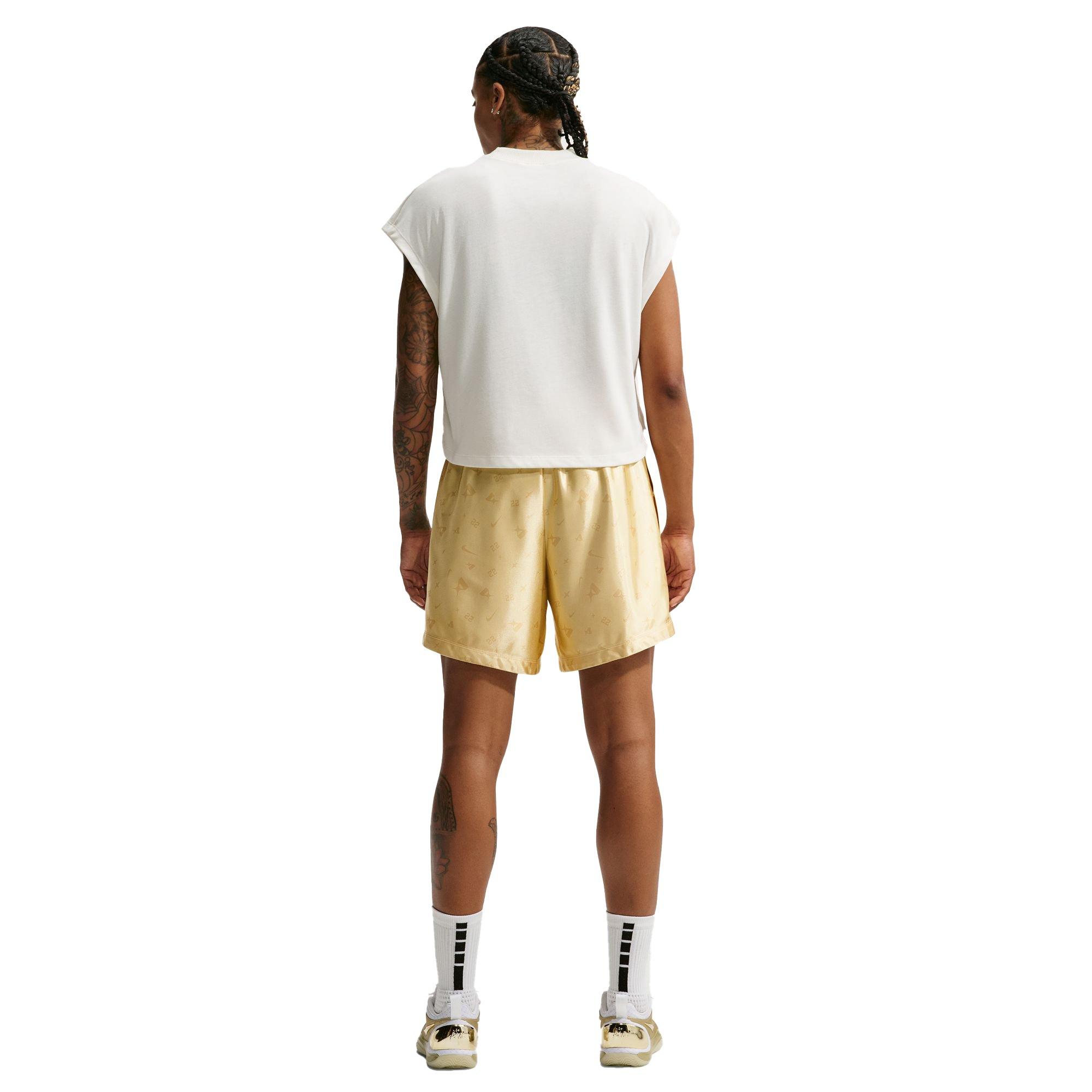 Nike A'ja Wilson "Gold Standard" Women's Basketball Tank Top - SAIL/METALLIC GOLD Thumbnail View 5