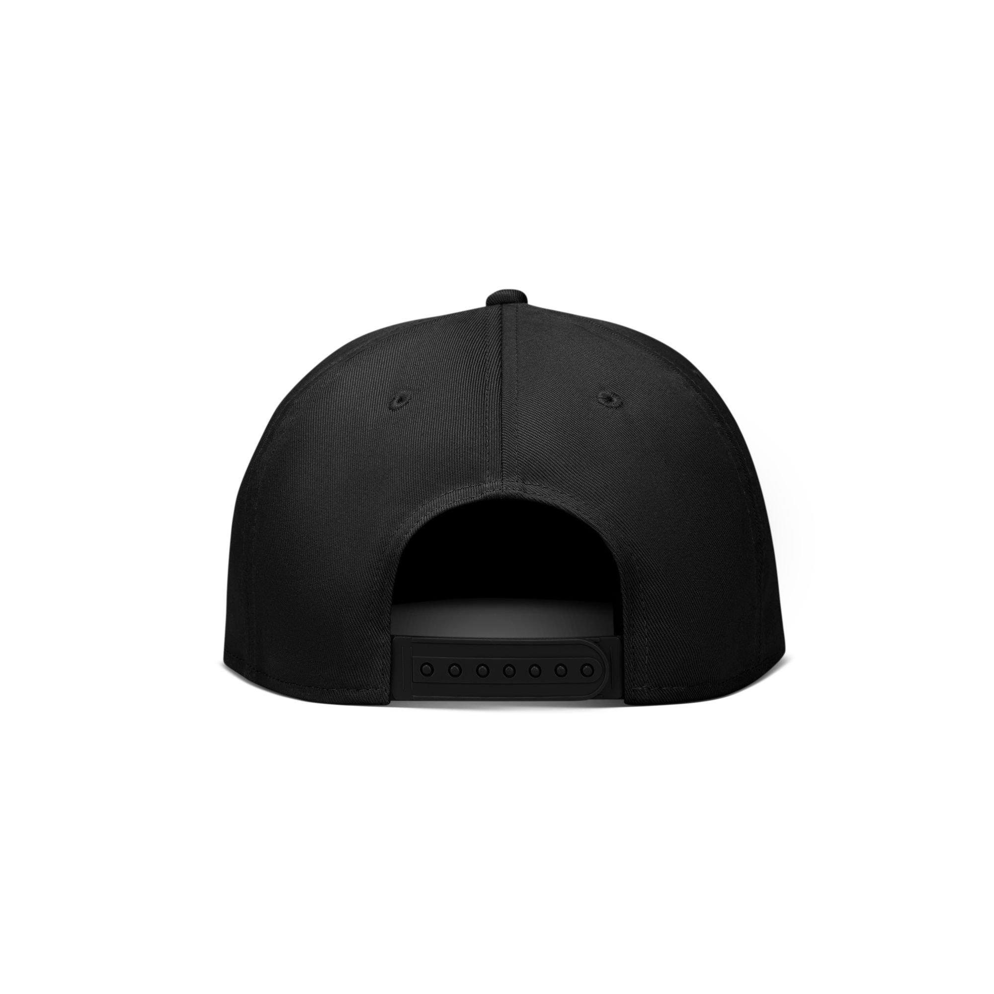 Jordan Pro Snapback Cap - Black/White - BLACK/WHITE