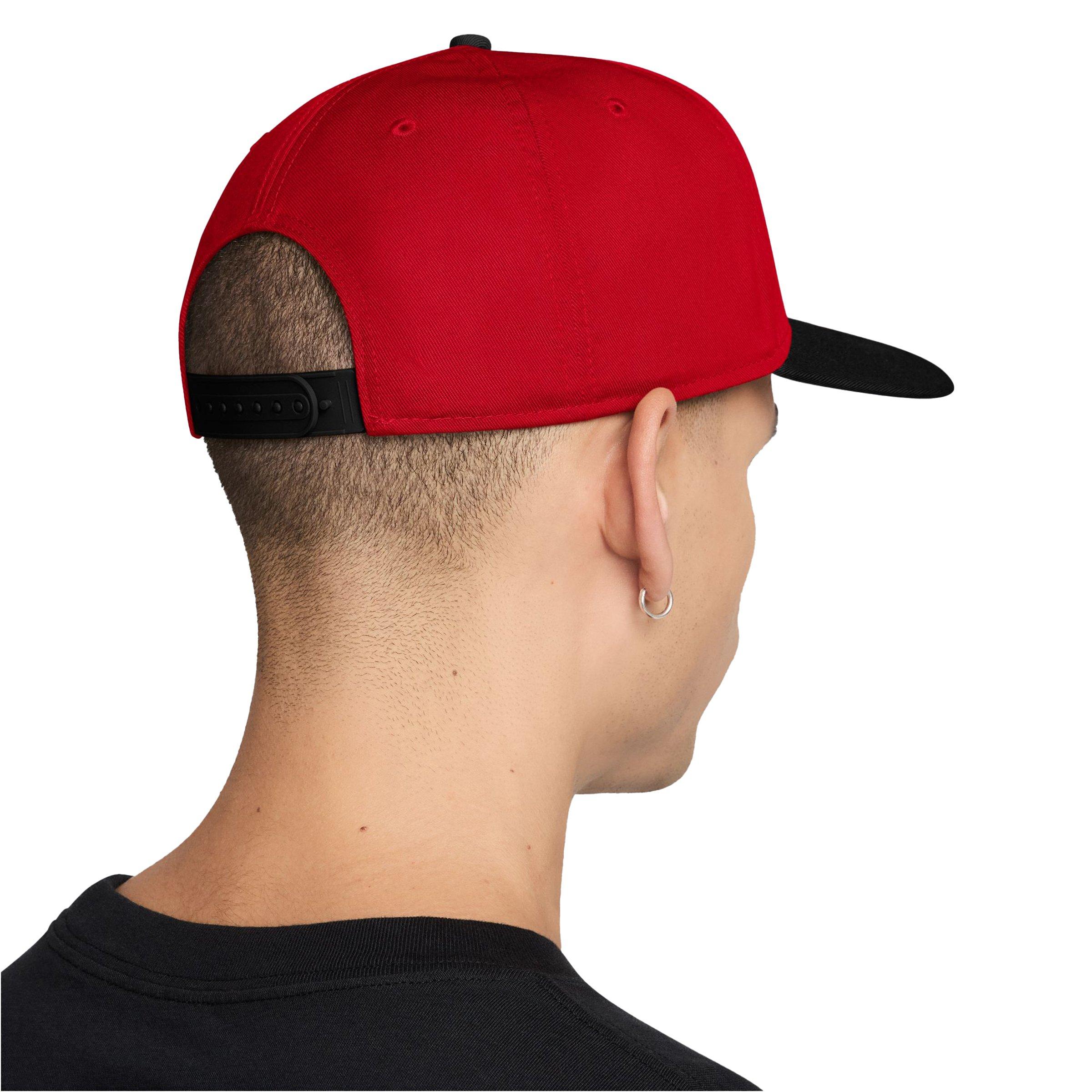 Jordan Pro Snapback Cap - Red/Black - RED/BLACK