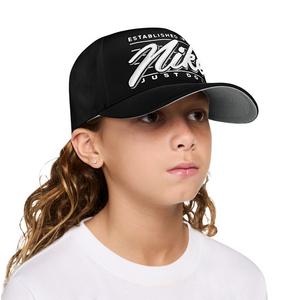 Nike Script A-Frame Rise Cap - Black - BLACK