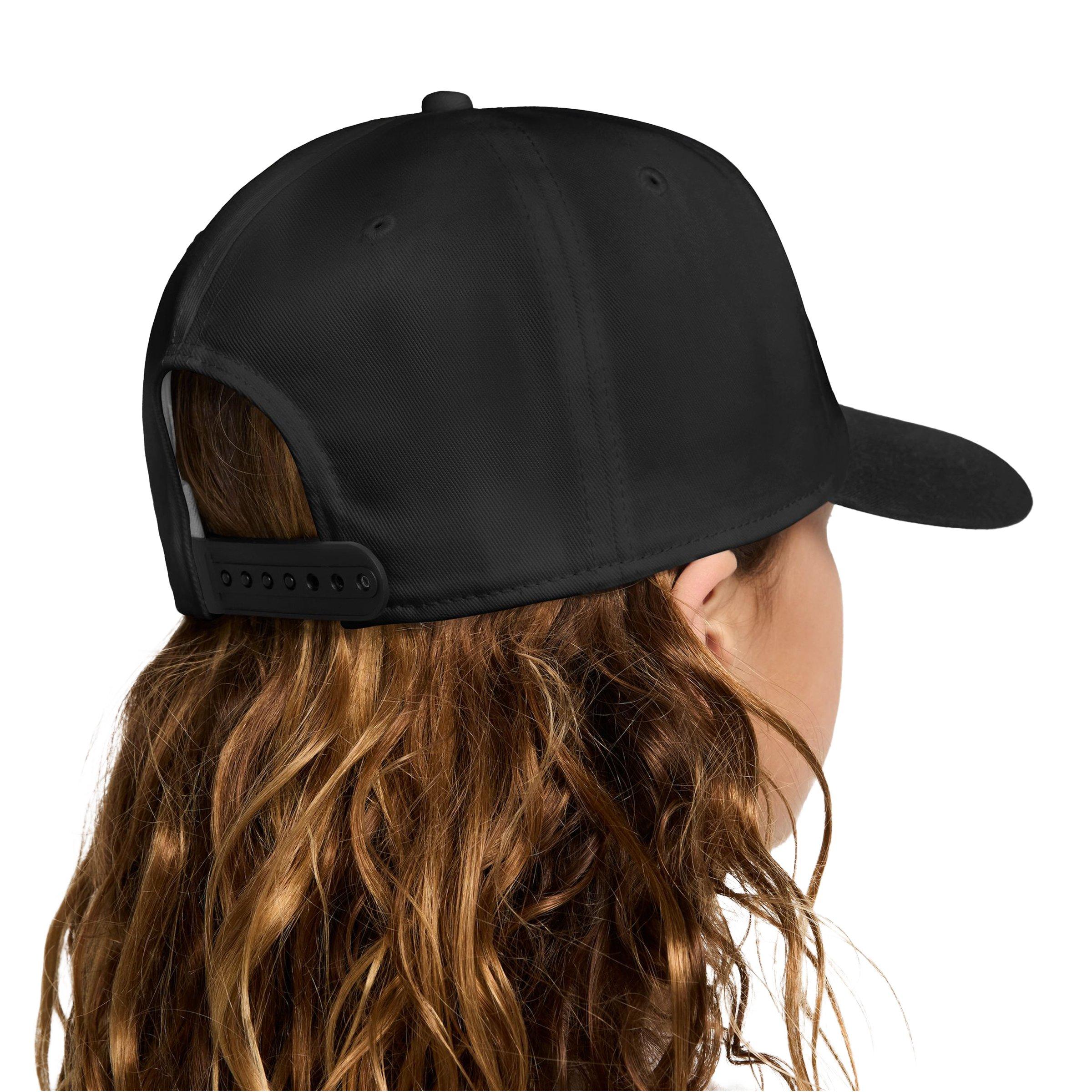 Nike Script A-Frame Rise Cap - Black - BLACK