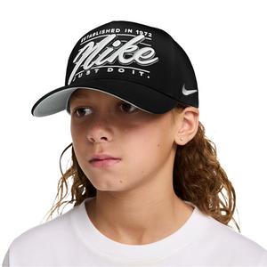 Nike Script A-Frame Rise Cap - Black - BLACK