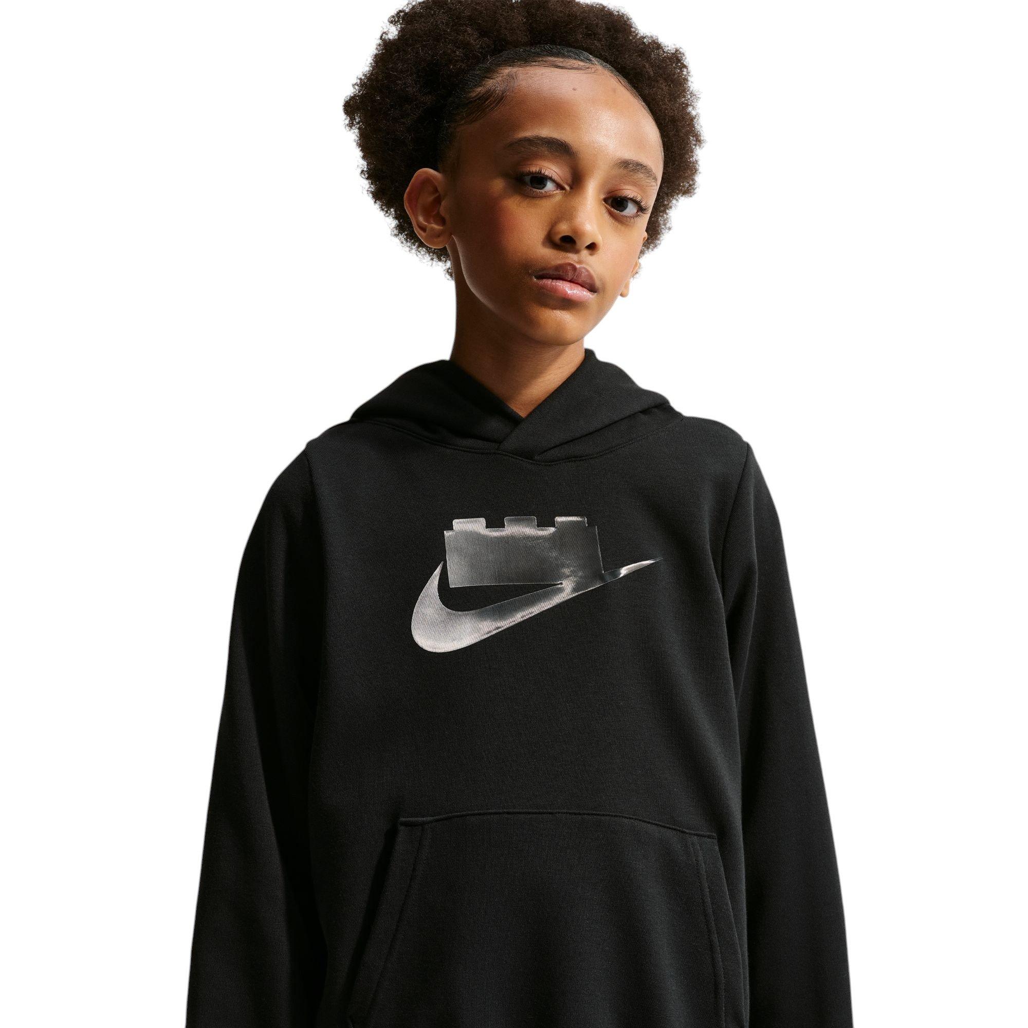 Nike x LEGO Collection "Black" Big Kids' Hoodie - BLACK