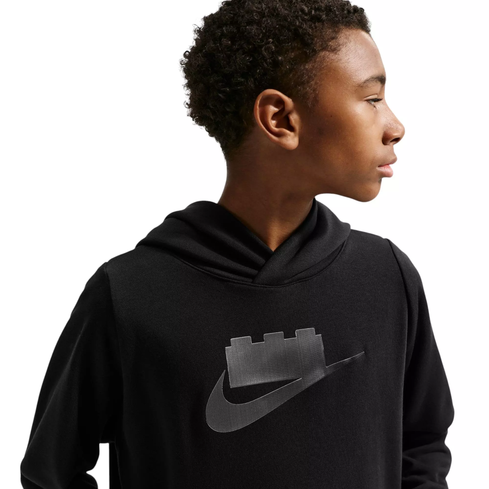Nike x LEGO Collection "Black" Big Kids' Hoodie - BLACK
