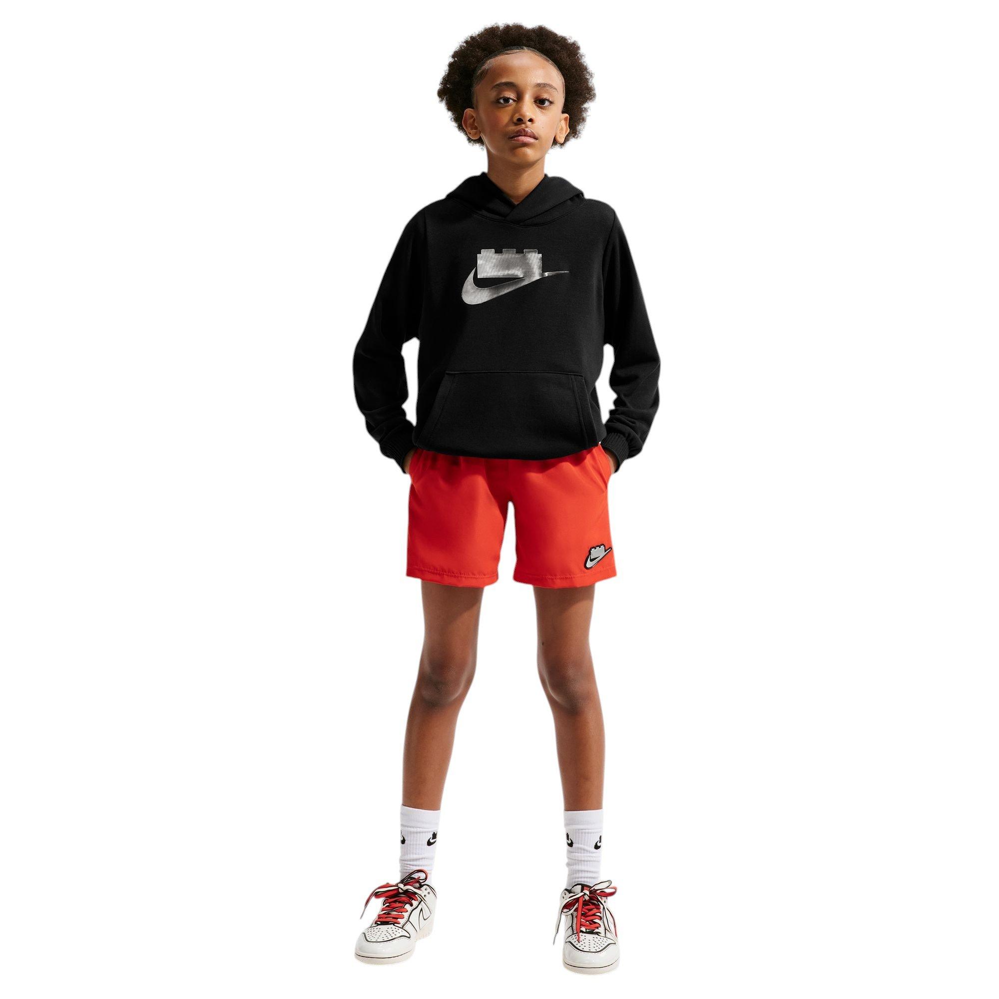 Nike x LEGO Collection "Black" Big Kids' Hoodie - BLACK
