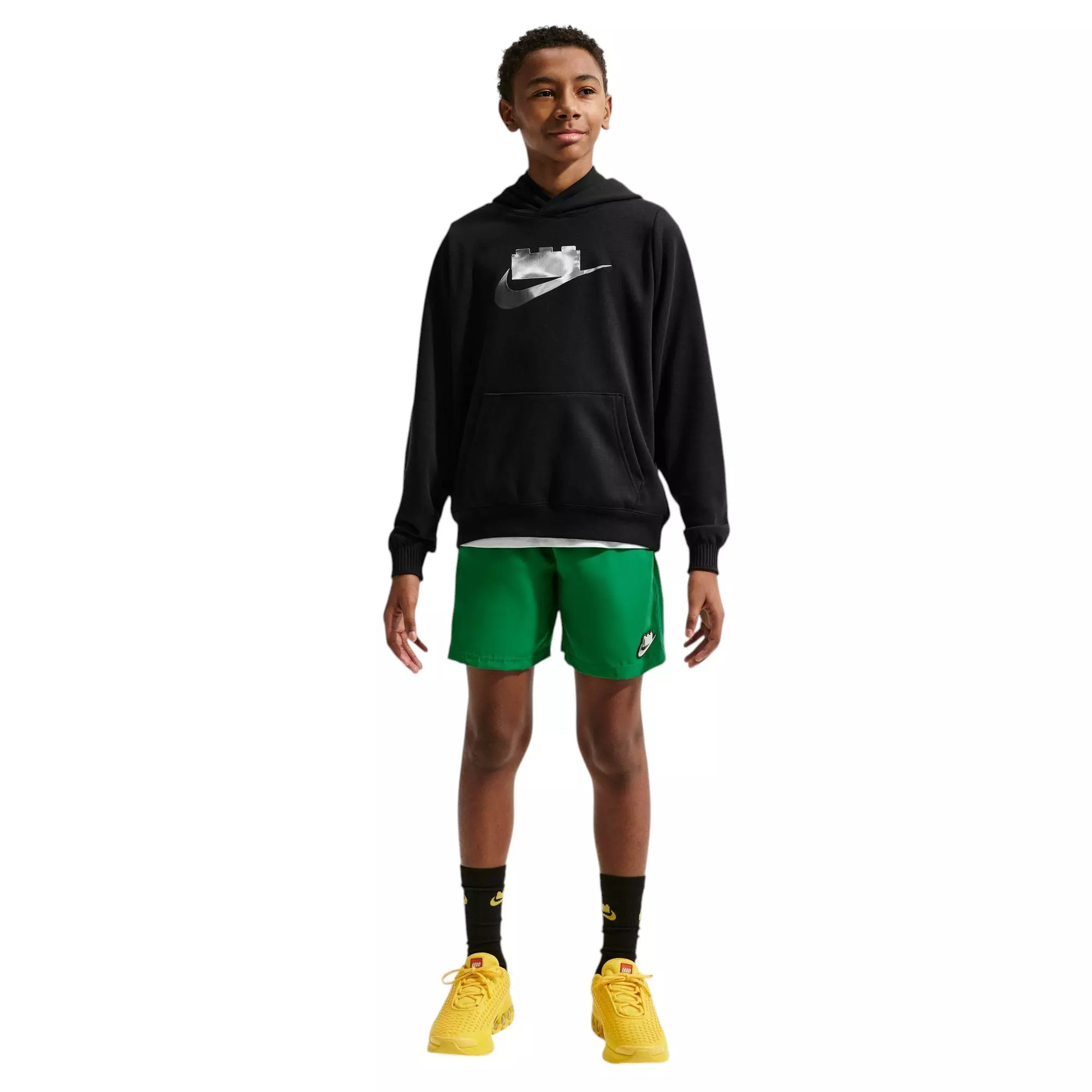 Nike x LEGO Collection "Black" Big Kids' Hoodie - BLACK
