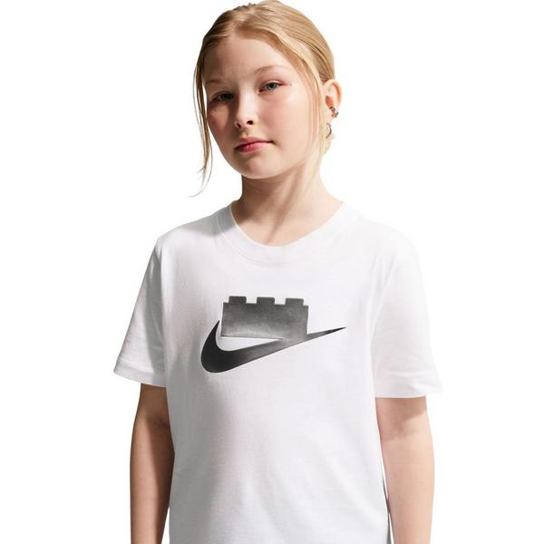 Nike x LEGO Collection "White" Big Kids' Tee - WHITE