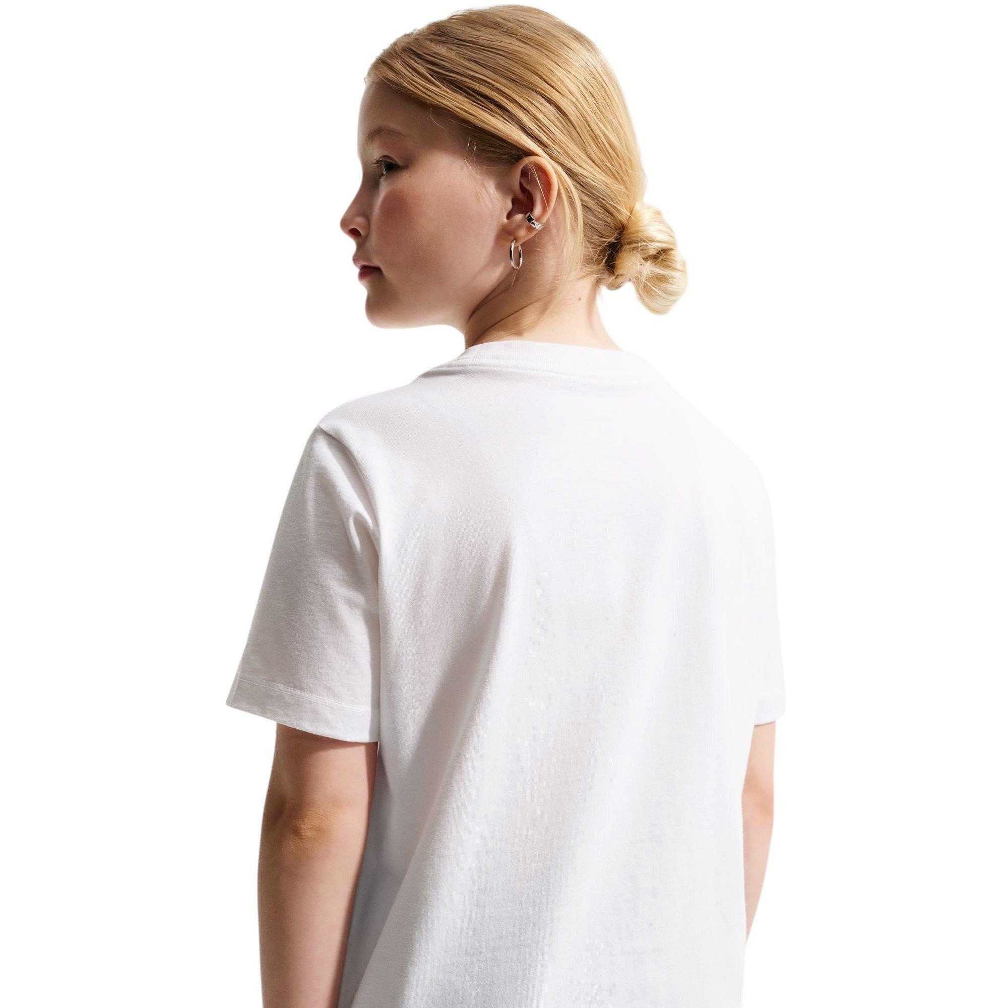 Nike x LEGO Collection "White" Big Kids' Tee - WHITE