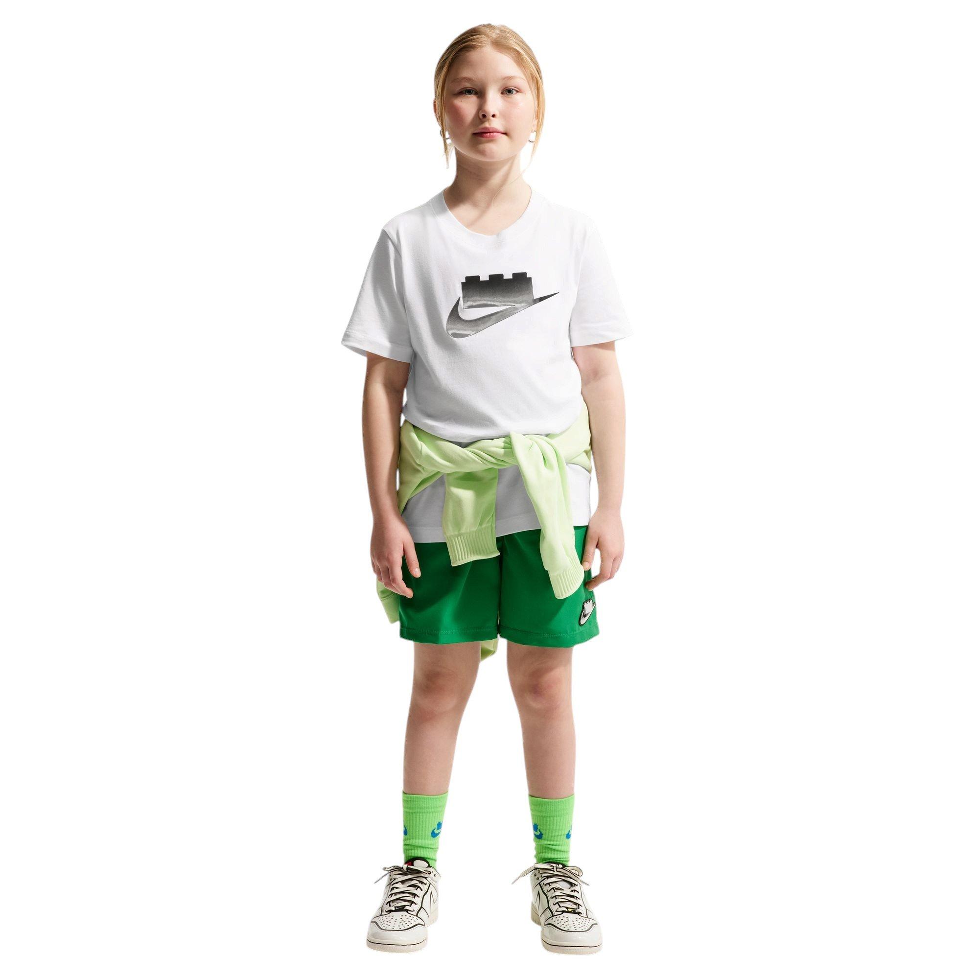 Nike x LEGO Collection "White" Big Kids' Tee - WHITE