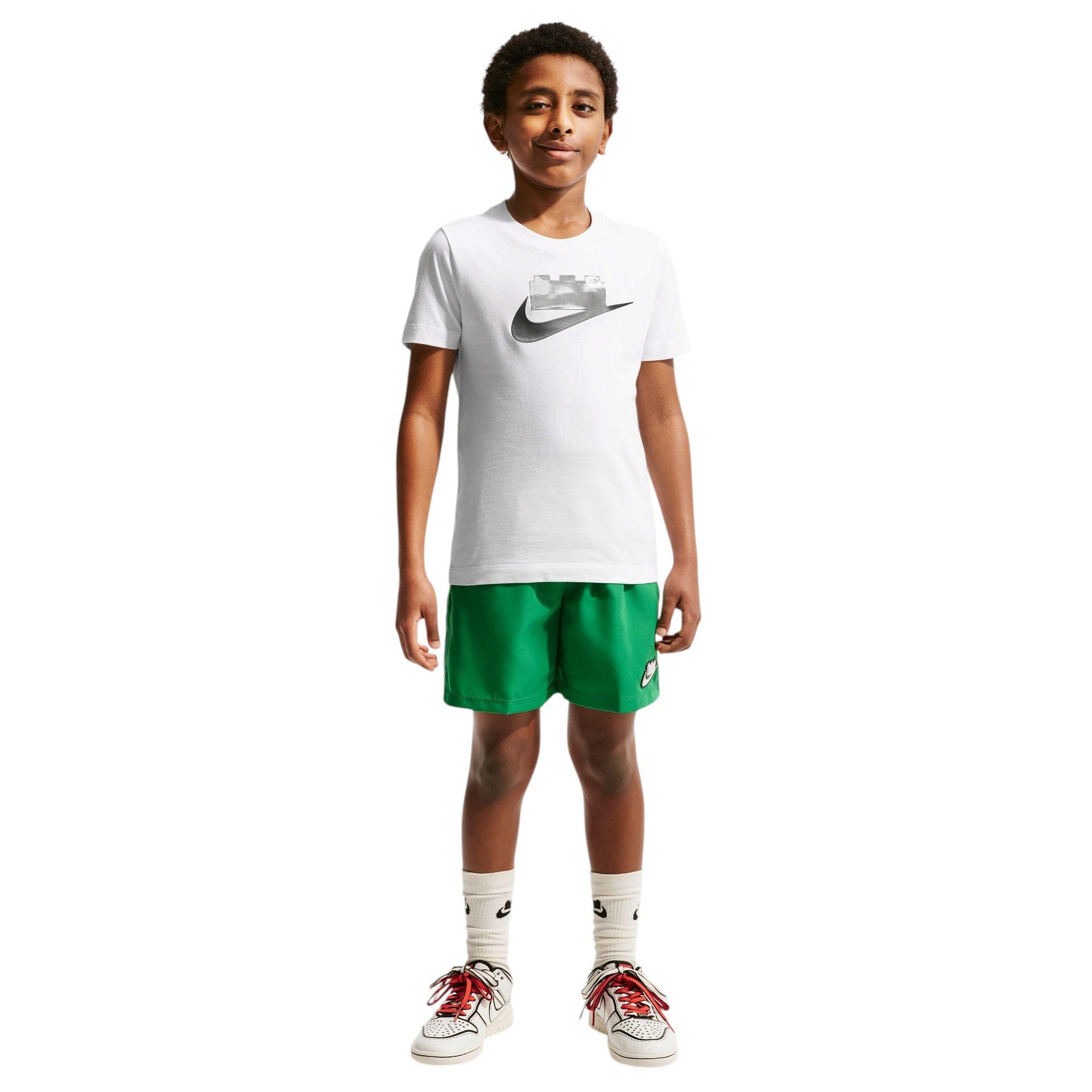 Nike x LEGO Collection "White" Big Kids' Tee - WHITE