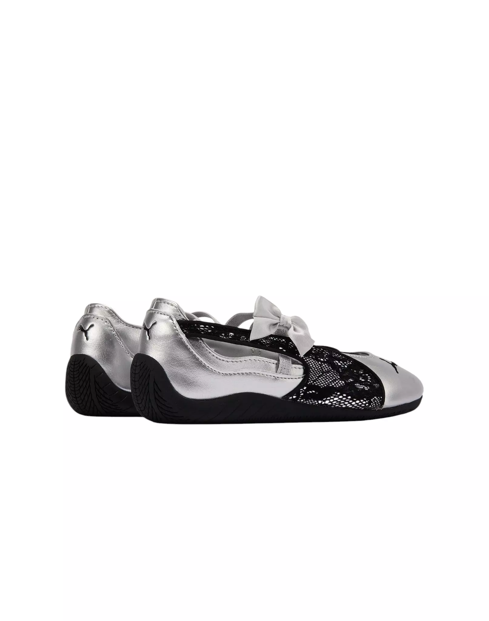 PUMA Speedcat Ballerina Lace "Silver" Women's Shoe - SILVER