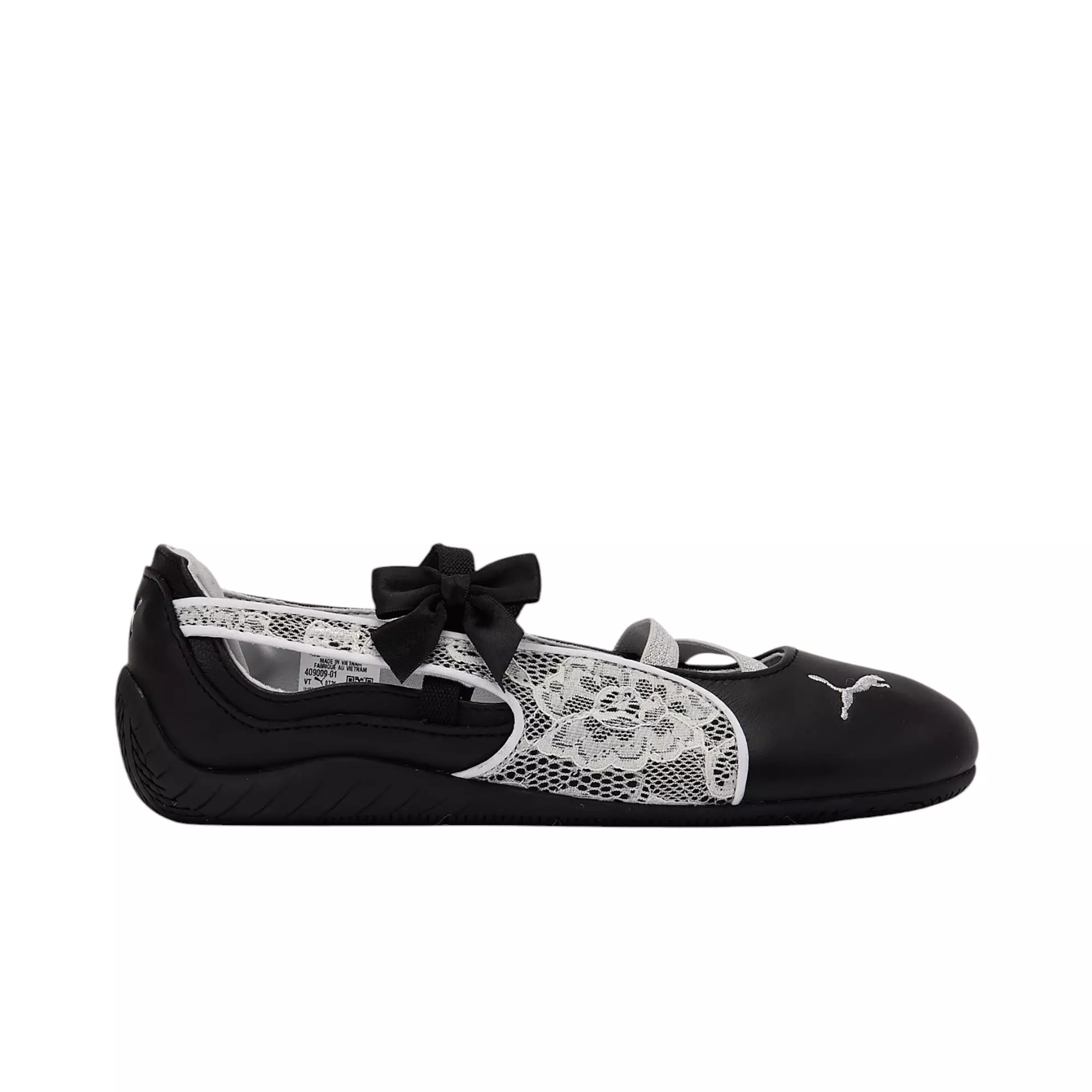 PUMA Speedcat Ballerina Lace "Black/White" Women's Shoe - BLACK/WHITE
