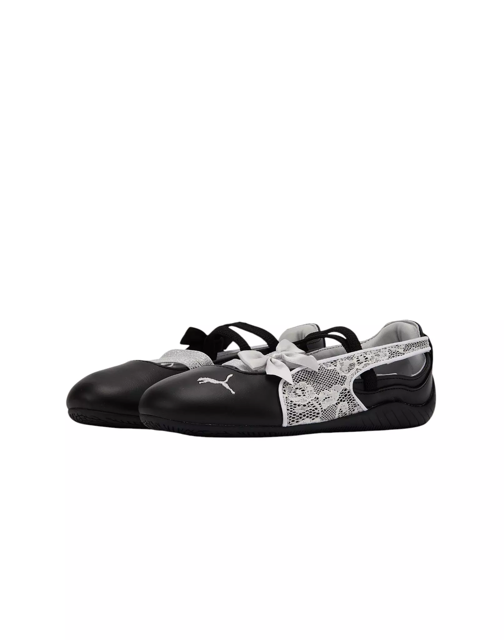 PUMA Speedcat Ballerina Lace "Black/White" Women's Shoe - BLACK/WHITE