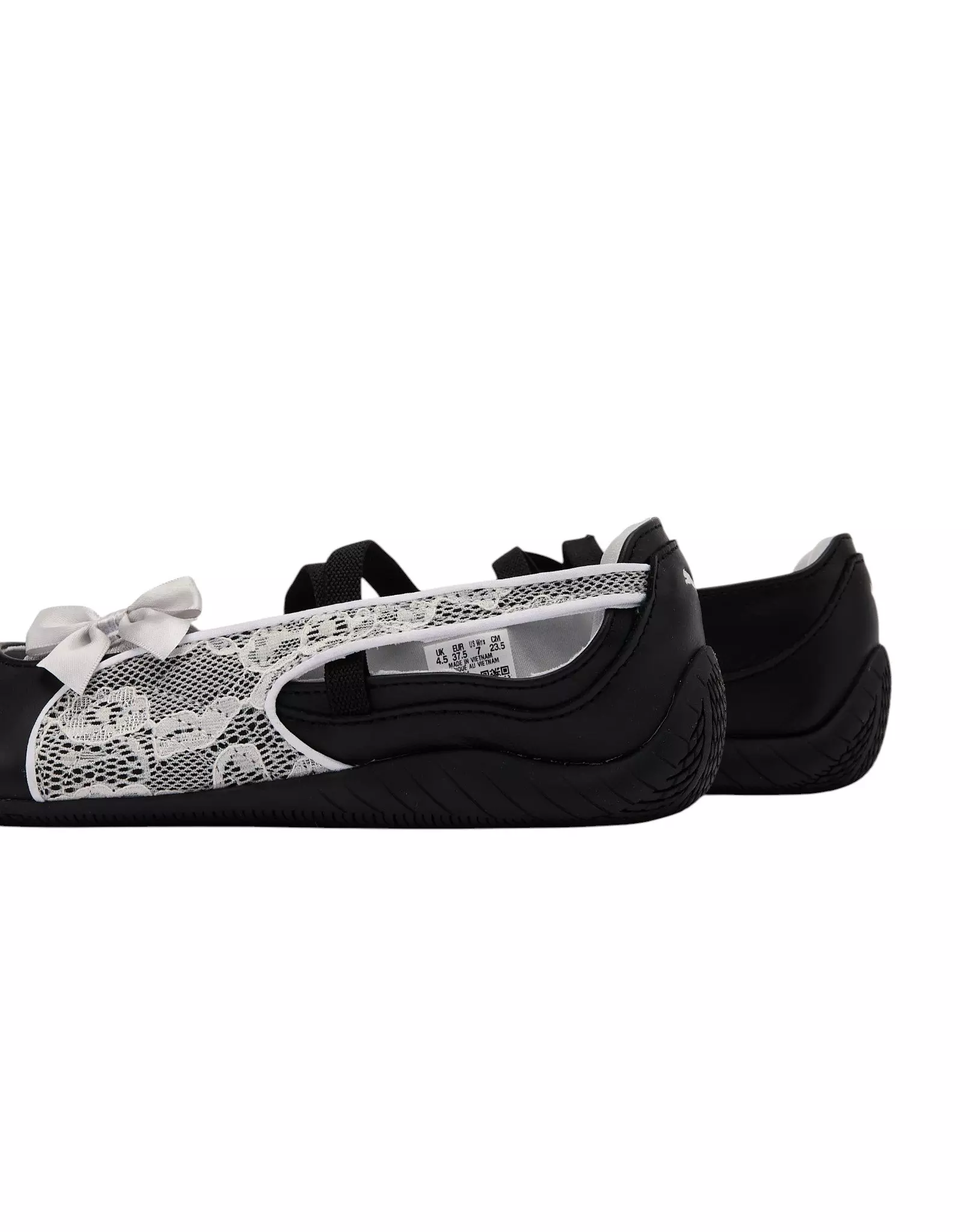 PUMA Speedcat Ballerina Lace "Black/White" Women's Shoe - BLACK/WHITE