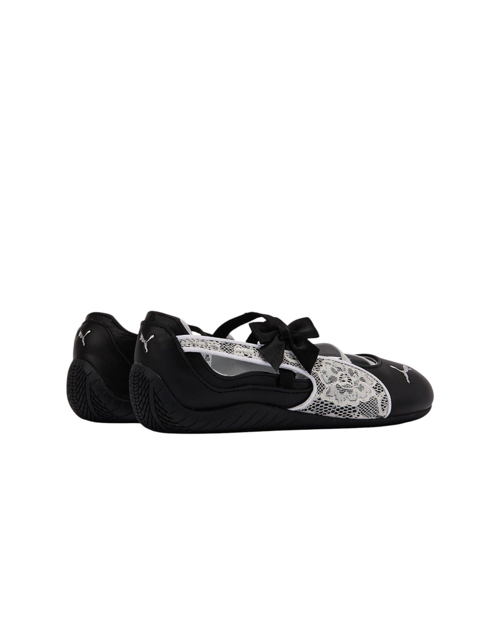 PUMA Speedcat Ballerina Lace "Black/White" Women's Shoe - BLACK/WHITE