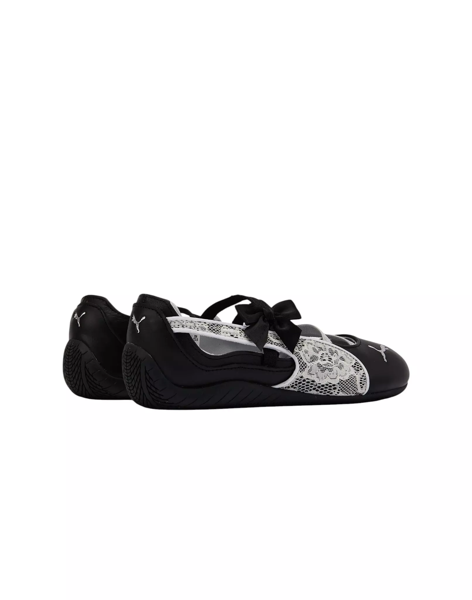 PUMA Speedcat Ballerina Lace "Black/White" Women's Shoe - BLACK/WHITE