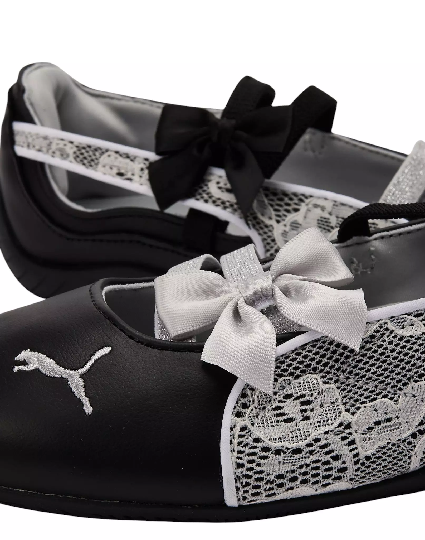 PUMA Speedcat Ballerina Lace "Black/White" Women's Shoe - BLACK/WHITE