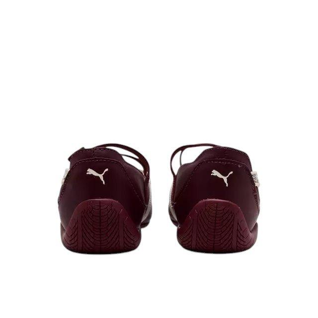 PUMA Speedcat Ballerina Lace "Ruby Shimmer" Women's Shoe - BURGUNDY