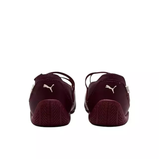 PUMA Speedcat Ballerina Lace "Ruby Shimmer" Women's Shoe - BURGUNDY