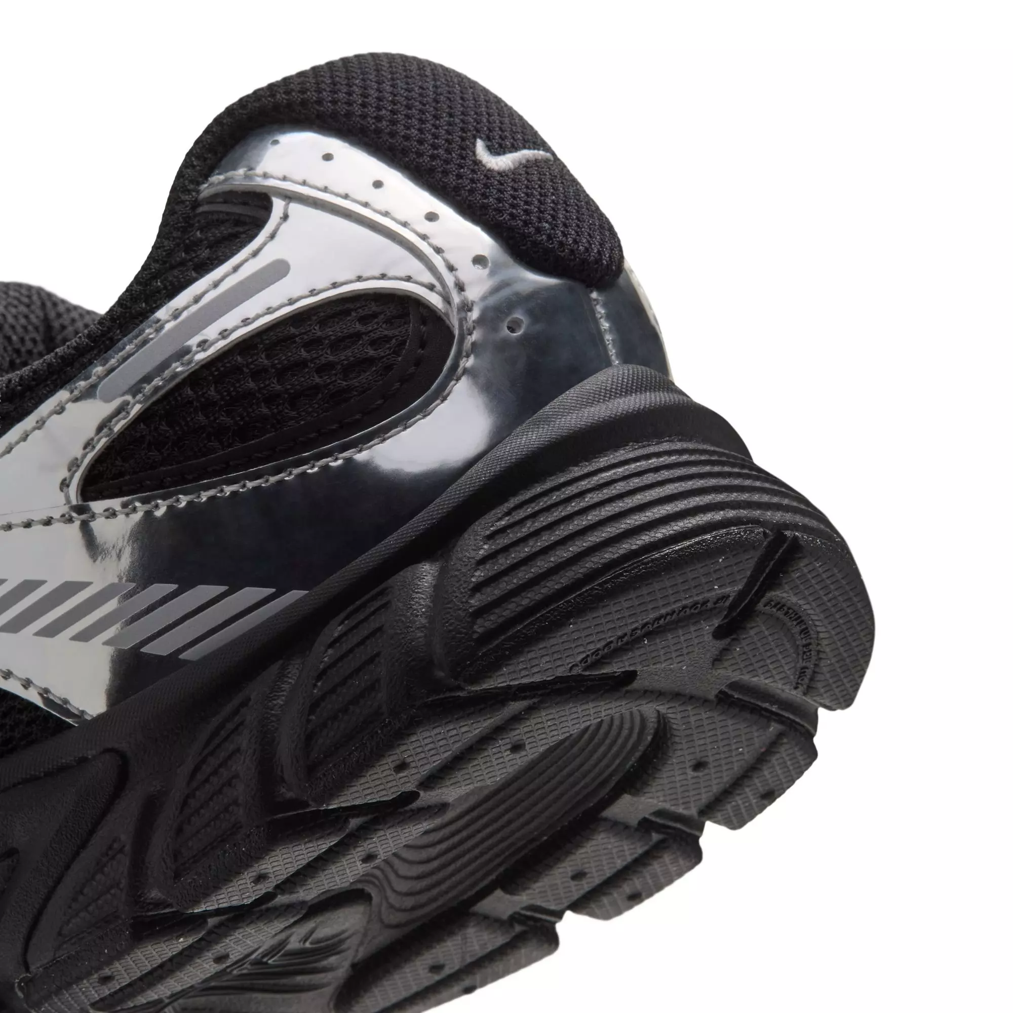 Nike V5 RNR "Black/Metallic Silver" Grade School Girls' Shoe - BLACK/SILVER