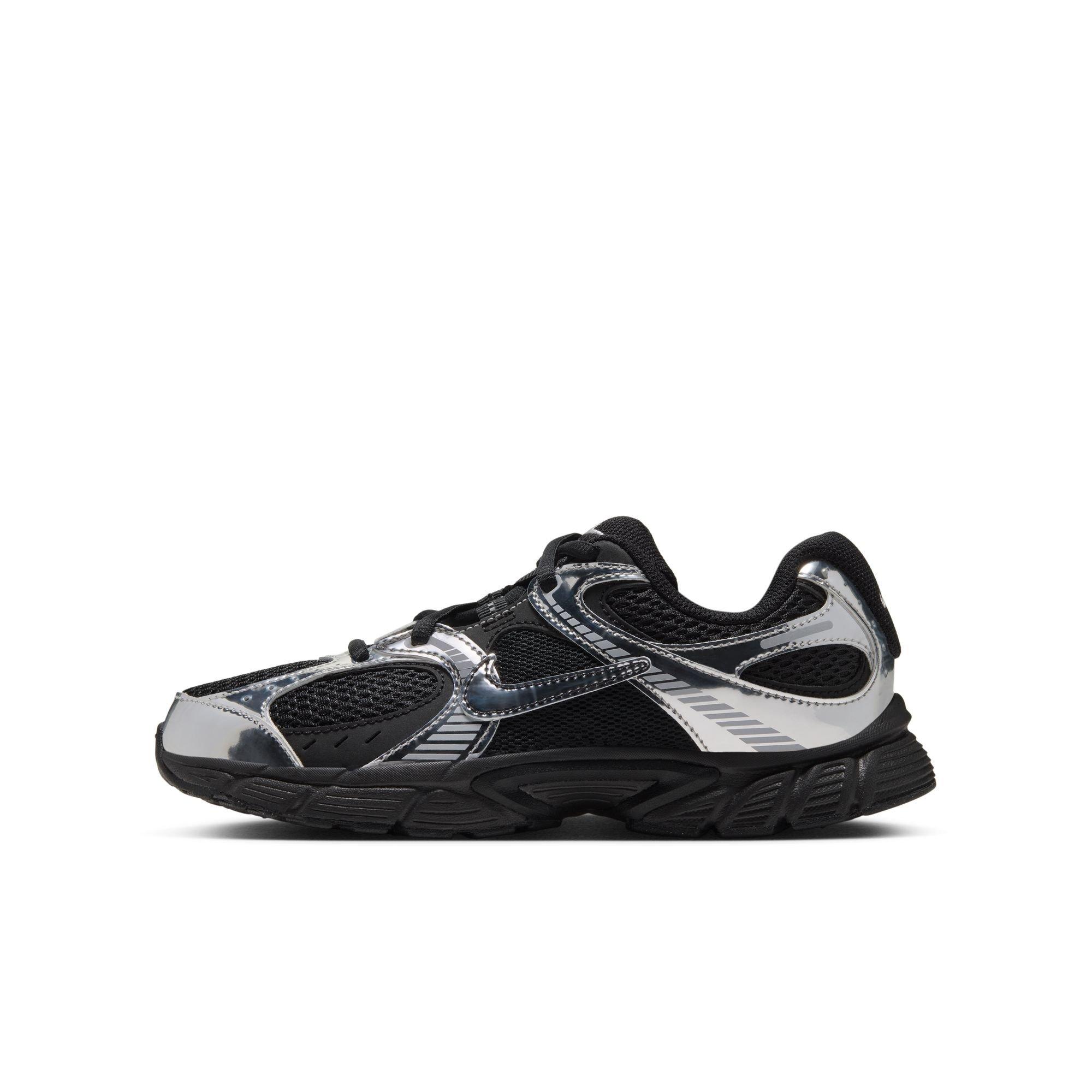 Nike V5 RNR "Black/Metallic Silver" Grade School Girls' Shoe - BLACK/SILVER
