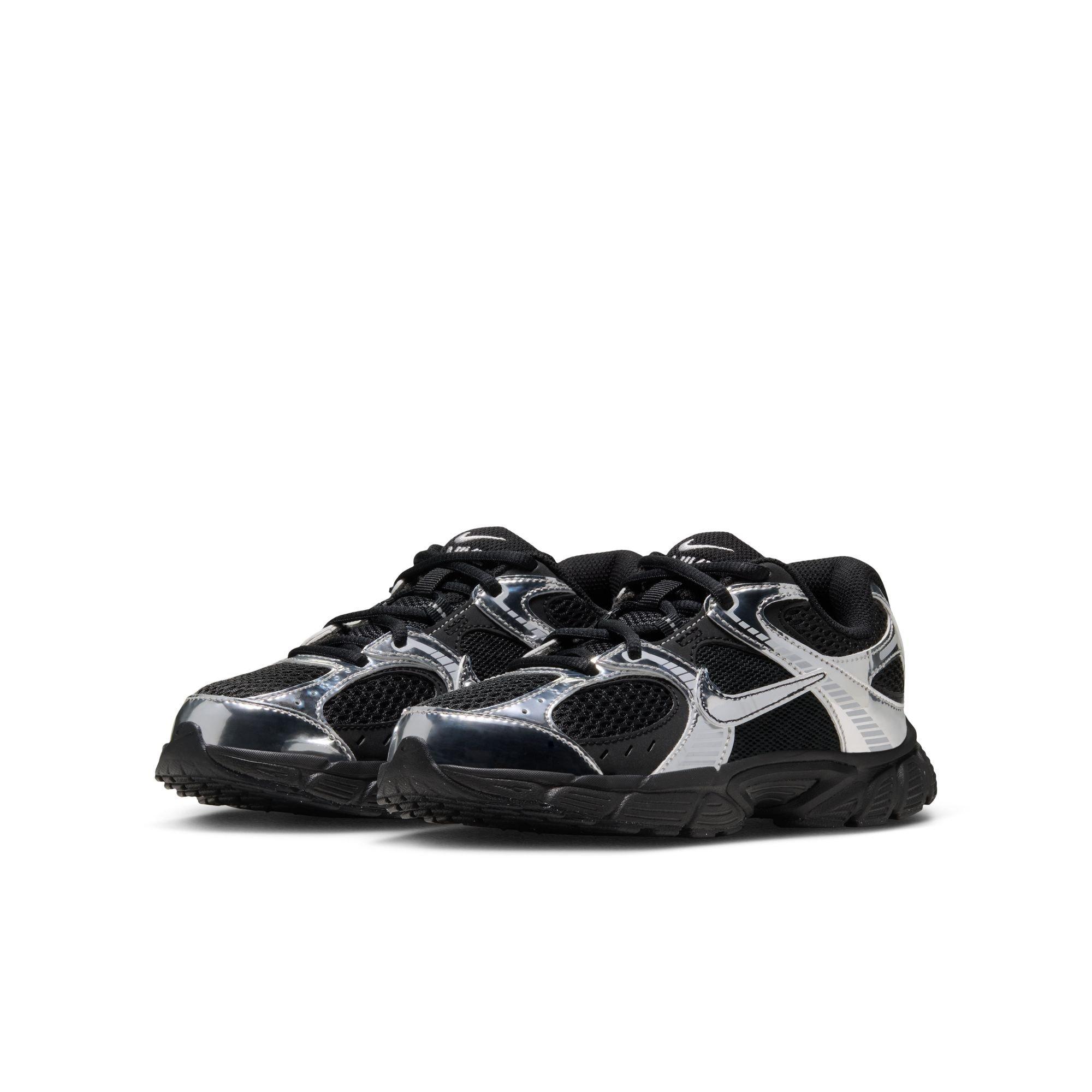 Nike V5 RNR "Black/Metallic Silver" Grade School Girls' Shoe - BLACK/SILVER