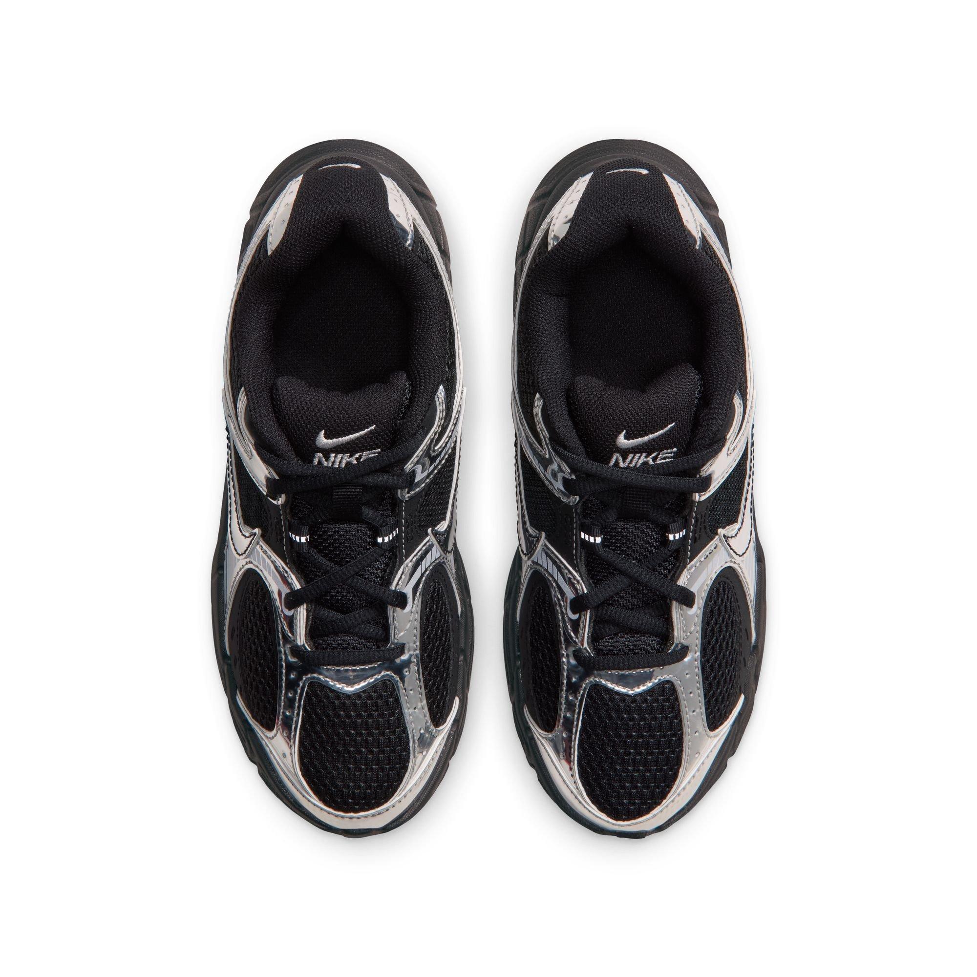 Nike V5 RNR "Black/Metallic Silver" Grade School Girls' Shoe - BLACK/SILVER