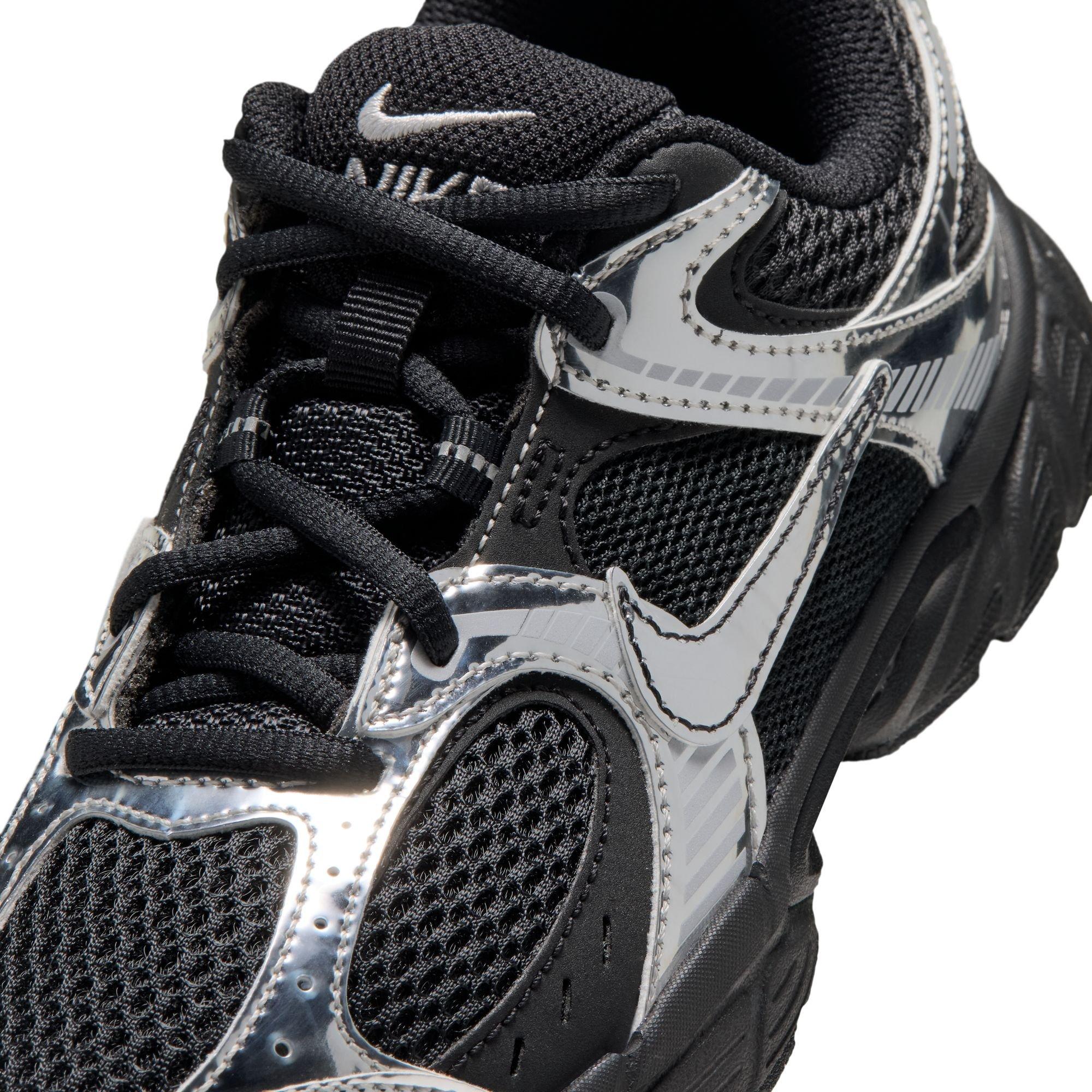 Nike V5 RNR "Black/Metallic Silver" Grade School Girls' Shoe - BLACK/SILVER